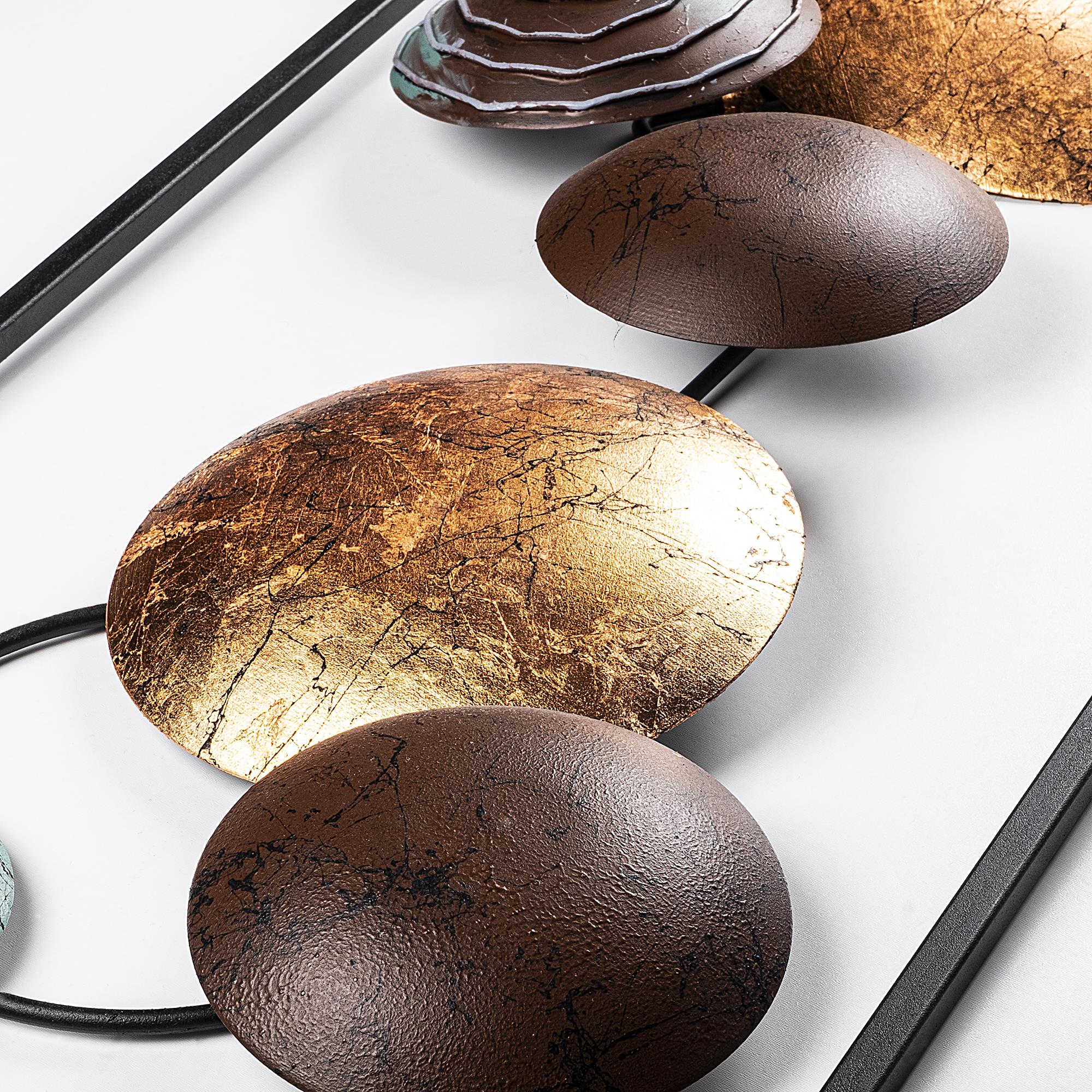 BYS-124-B Dekoratif 2'li Metal Duvar Tablosu | ByLamp