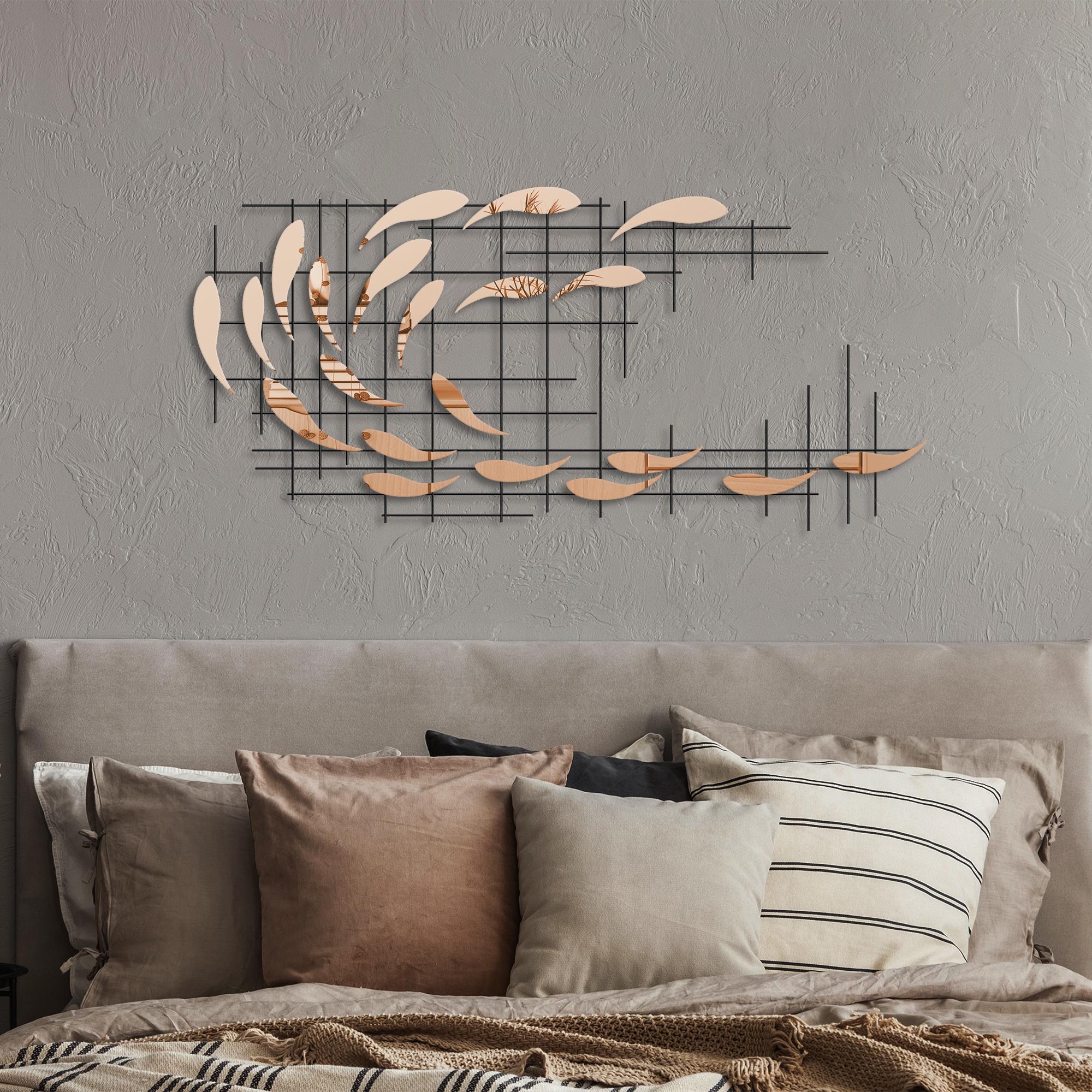 BYS-126-A Dekoratif Metal Duvar Tablosu | ByLamp