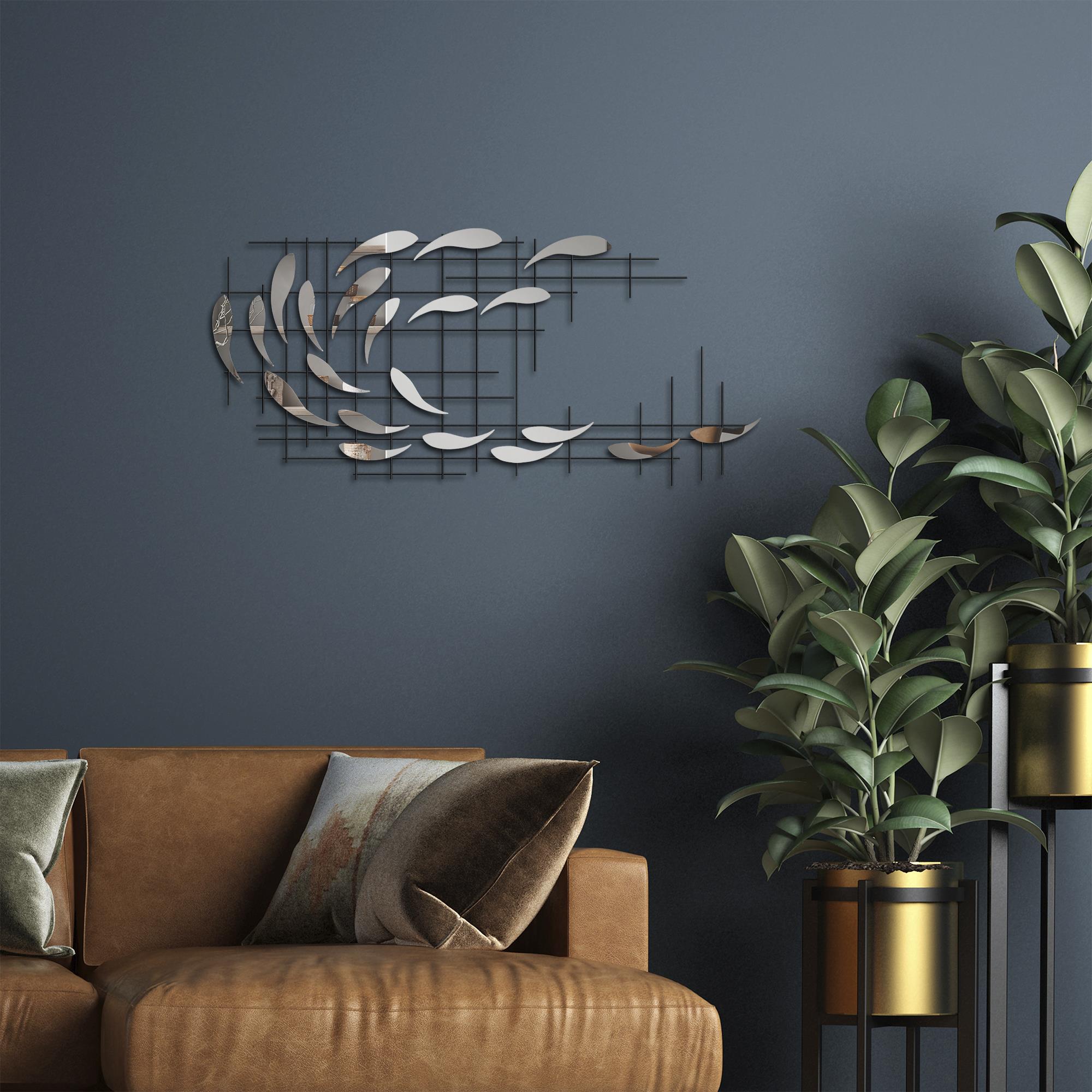 BYS-126-B Dekoratif Metal Duvar Tablosu | ByLamp