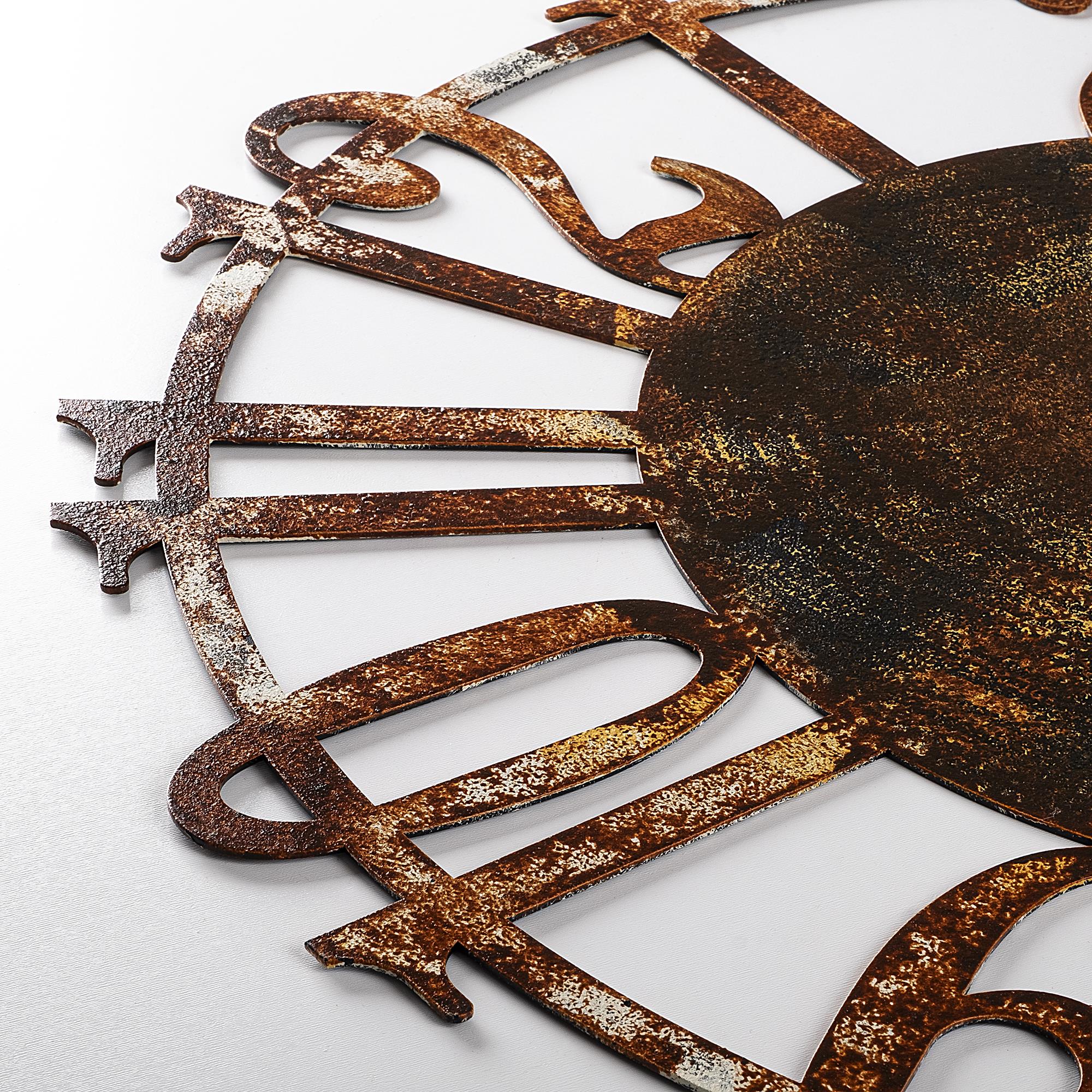 BYS-128-B Dekoratif Metal Duvar Saati | ByLamp