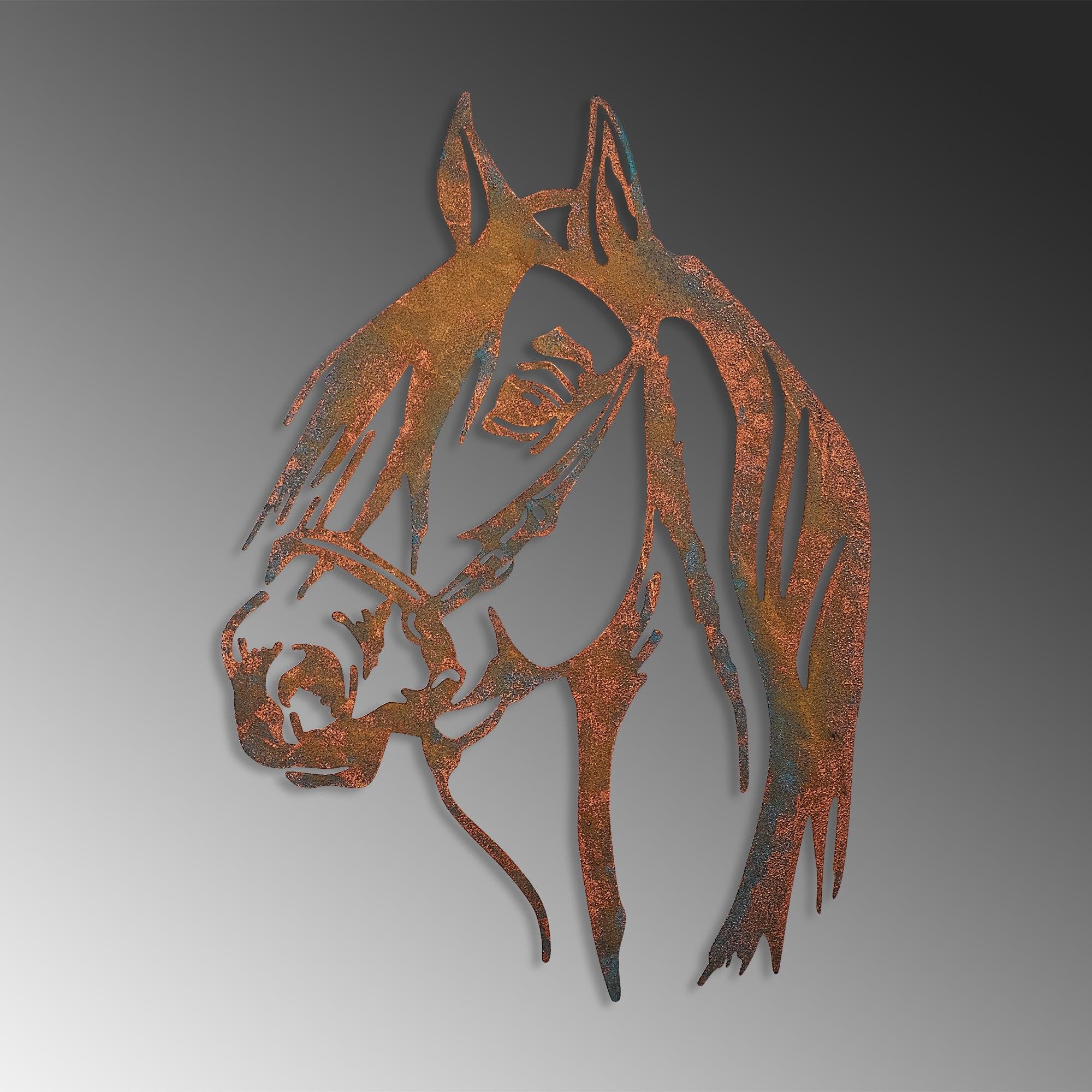 BYS-129-A Dekoratif Metal Duvar Tablosu | ByLamp