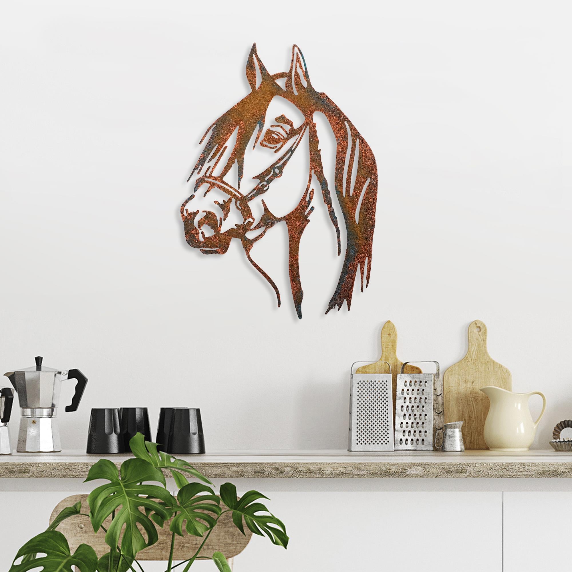 BYS-129-A Dekoratif Metal Duvar Tablosu | ByLamp