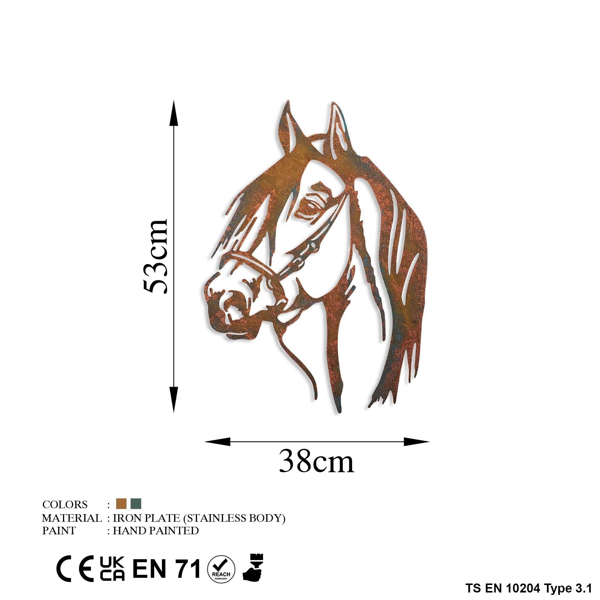 BYS-129-A Dekoratif Metal Duvar Tablosu | ByLamp