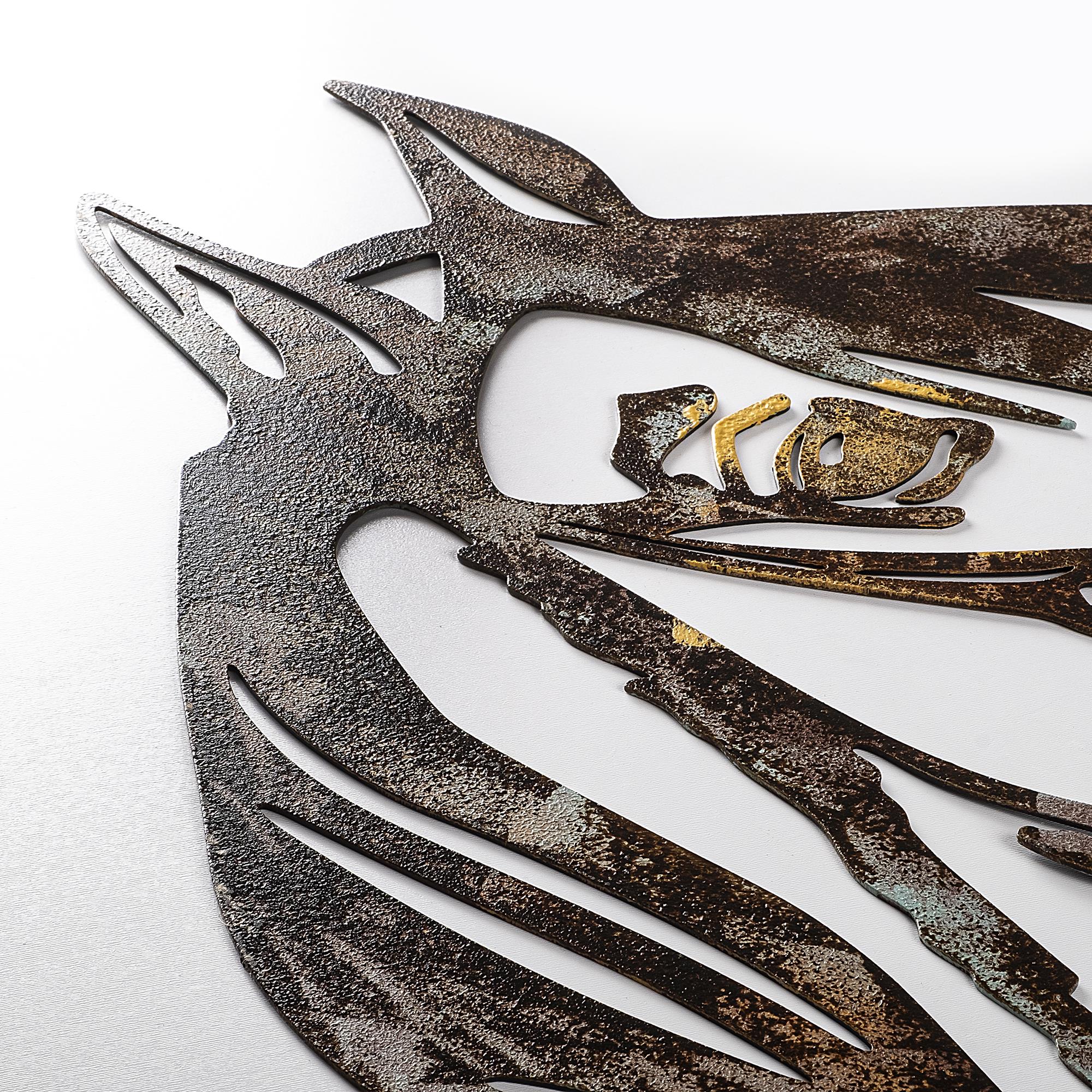 BYS-129-B Dekoratif Metal Duvar Tablosu | ByLamp