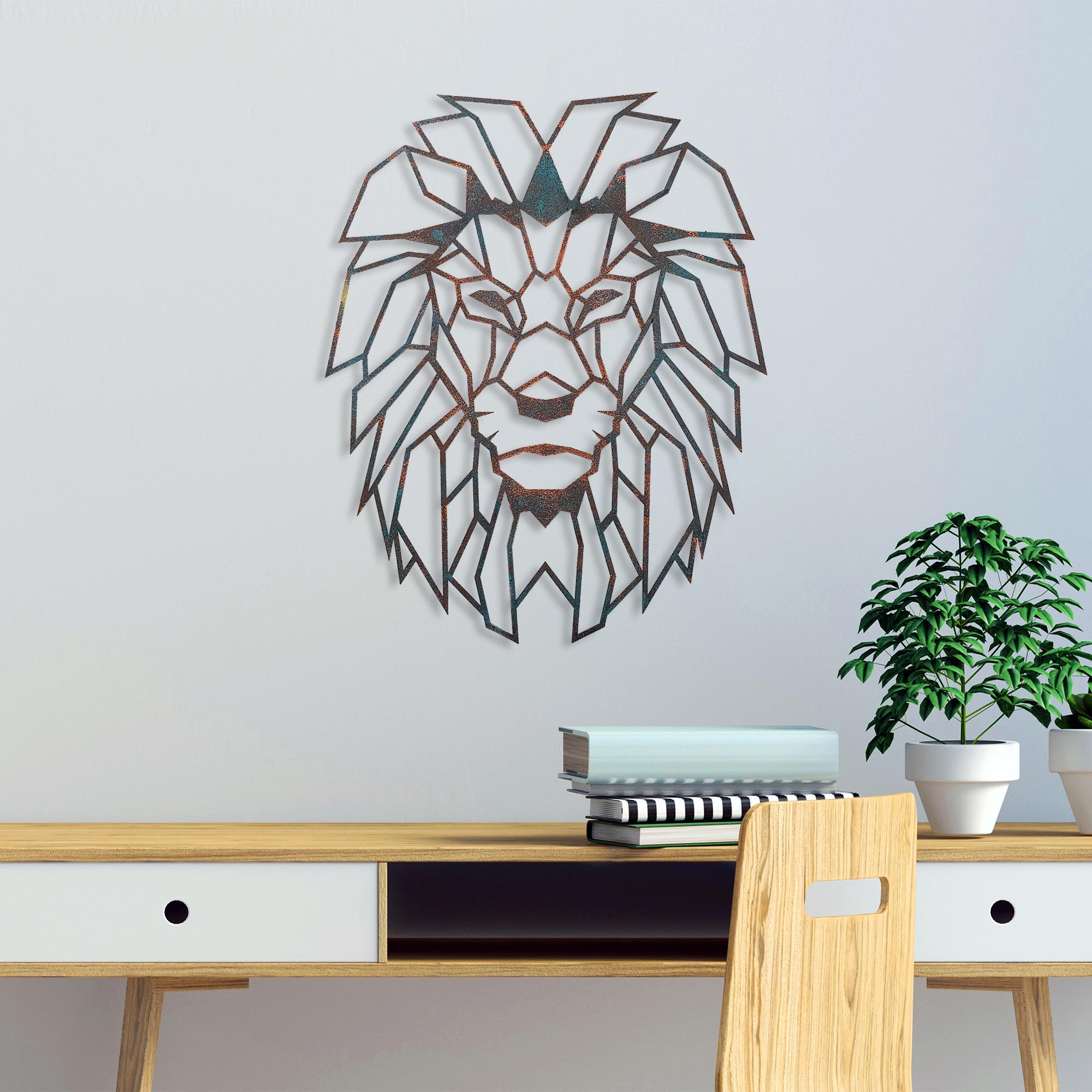 BYS-130-B Dekoratif Metal Duvar Tablosu | ByLamp