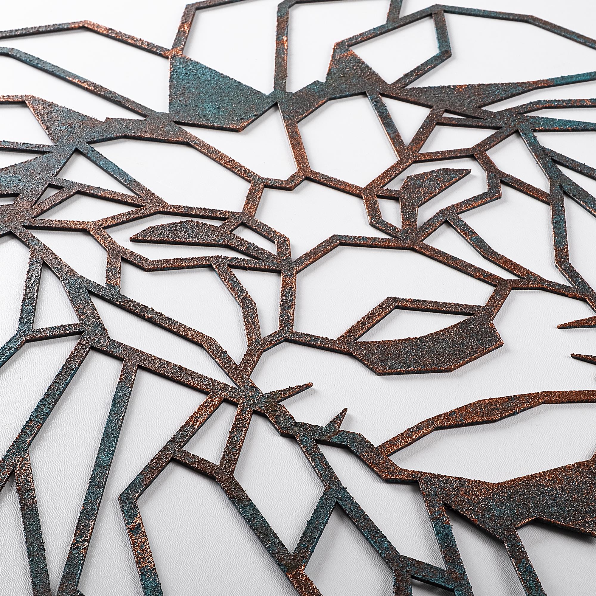 BYS-130-B Dekoratif Metal Duvar Tablosu | ByLamp