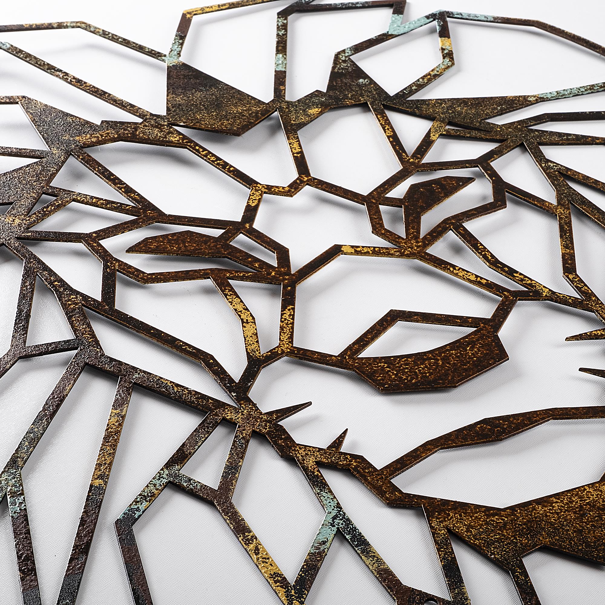 BYS-130-C Dekoratif Metal Duvar Tablosu | ByLamp