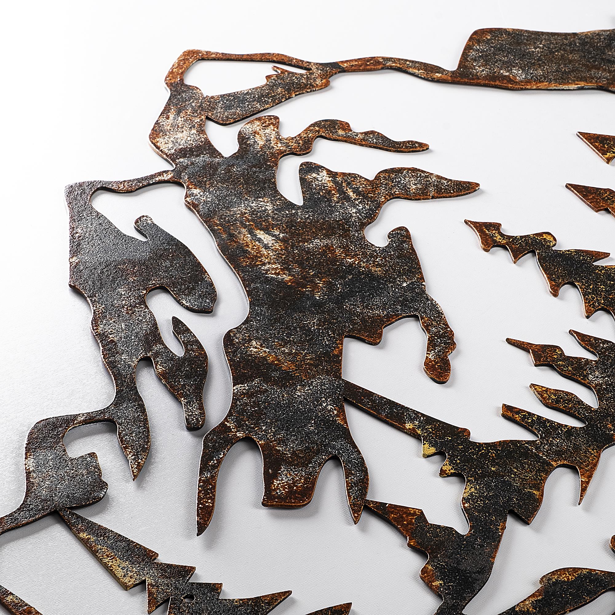 BYS-131-B Dekoratif Metal Duvar Tablosu | ByLamp