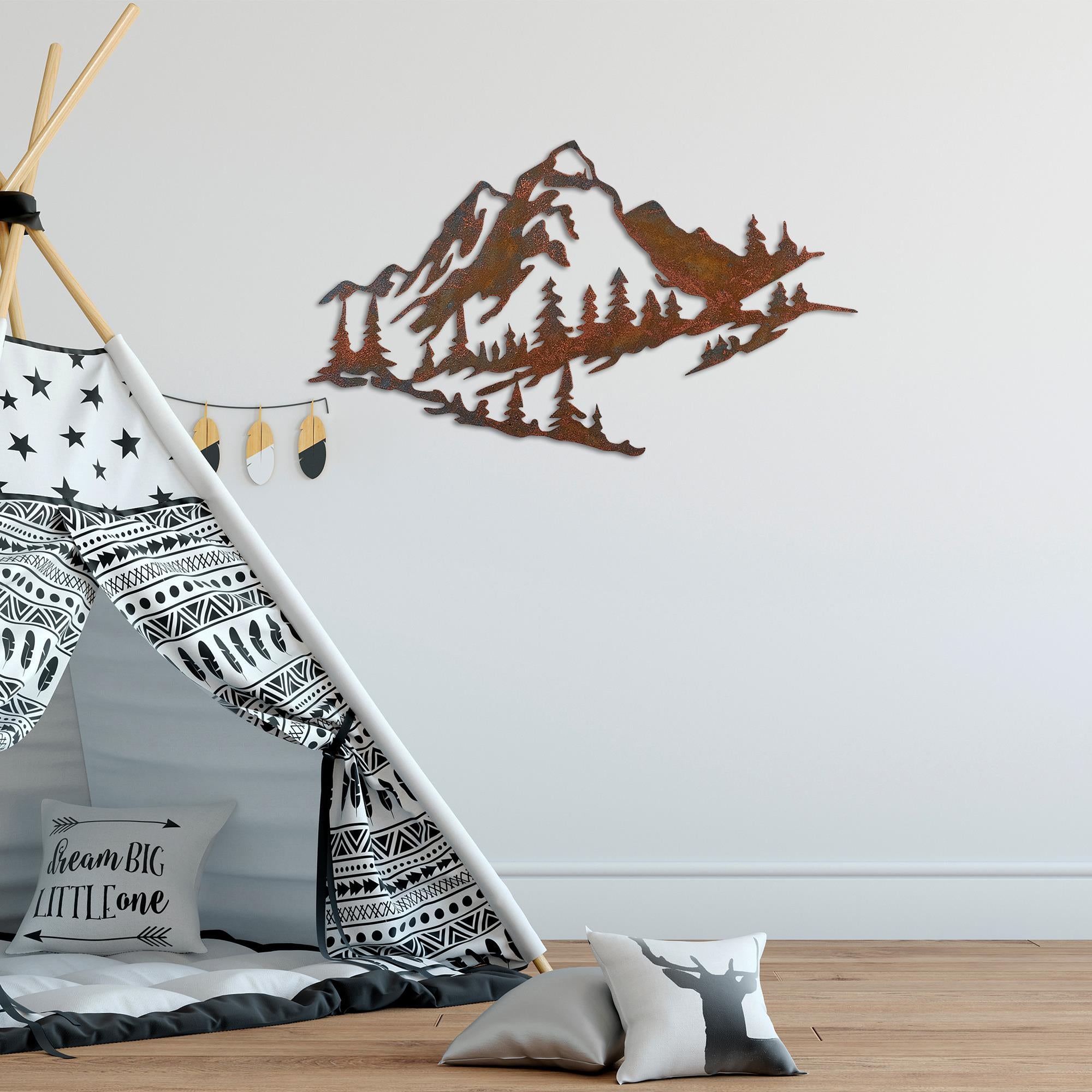 BYS-131-C Dekoratif Metal Duvar Tablosu | ByLamp