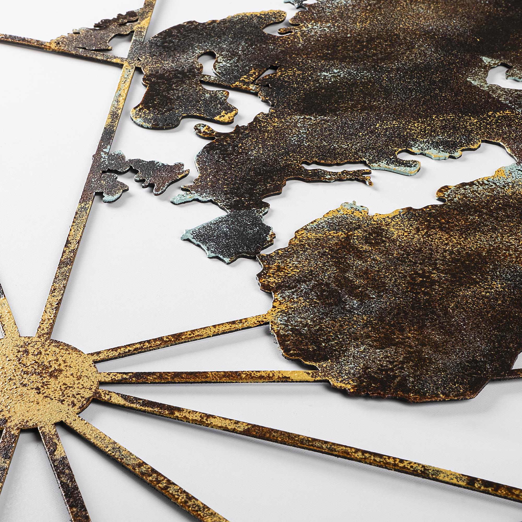 BYS-132-A Dekoratif Metal Duvar Tablosu | ByLamp