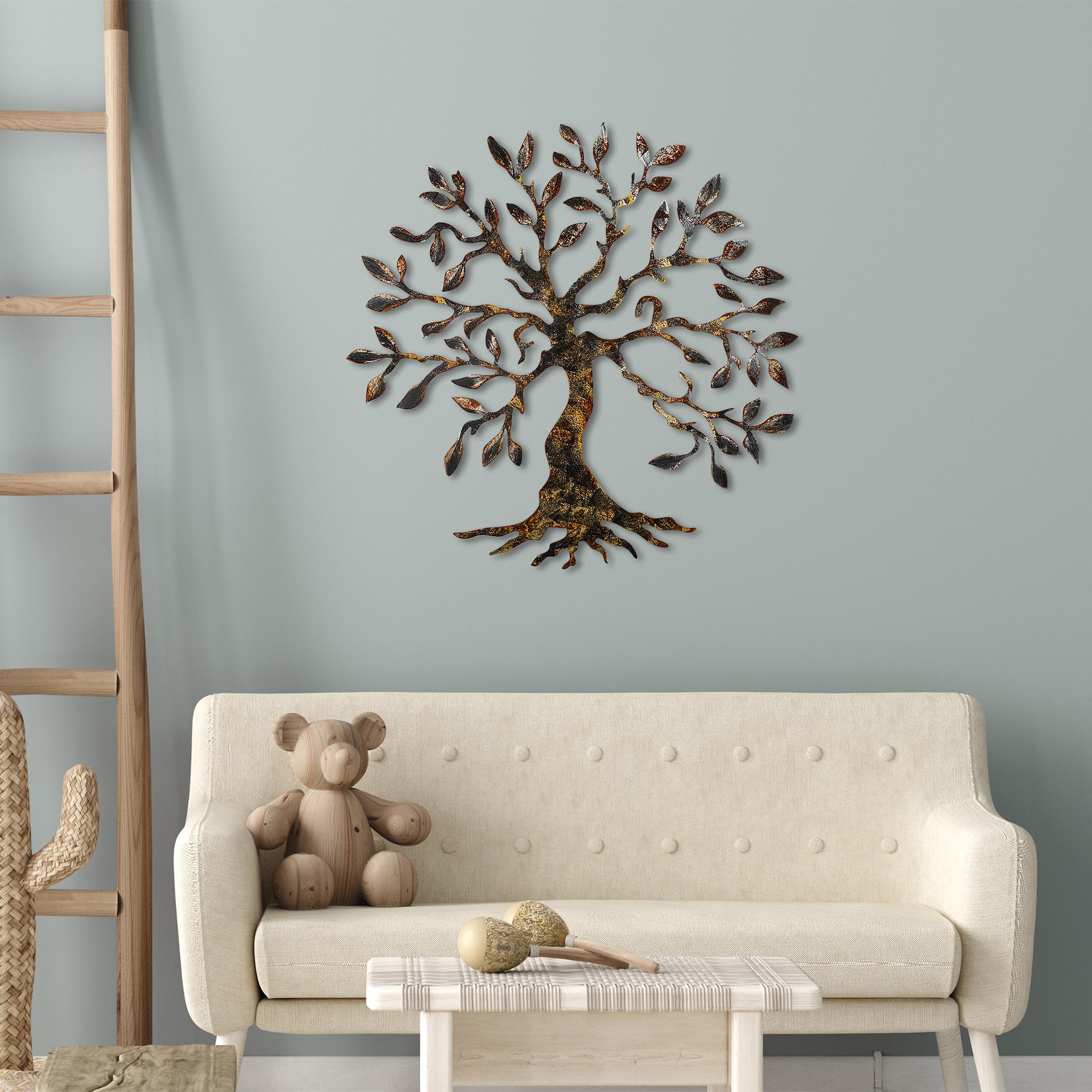 BYS-133-C Dekoratif Metal Duvar Tablosu | ByLamp