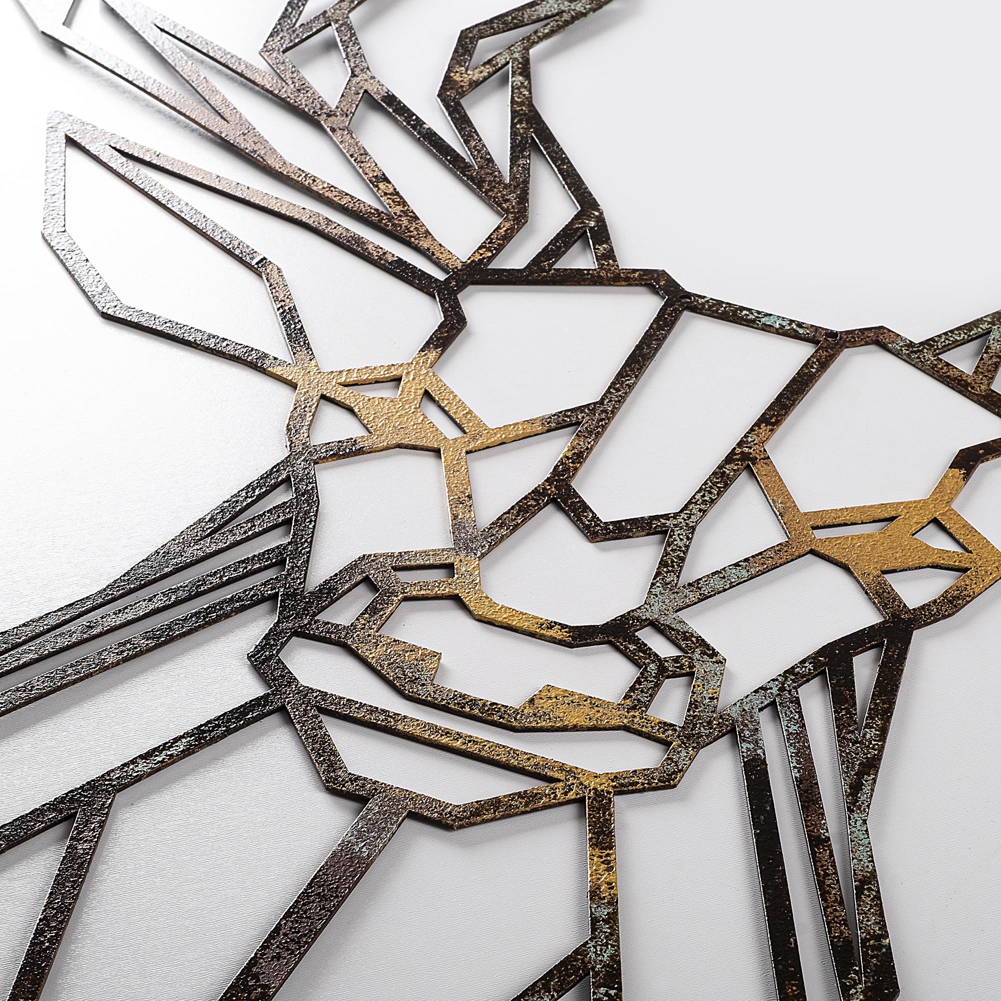 BYS-134-A Dekoratif Metal Duvar Tablosu | ByLamp