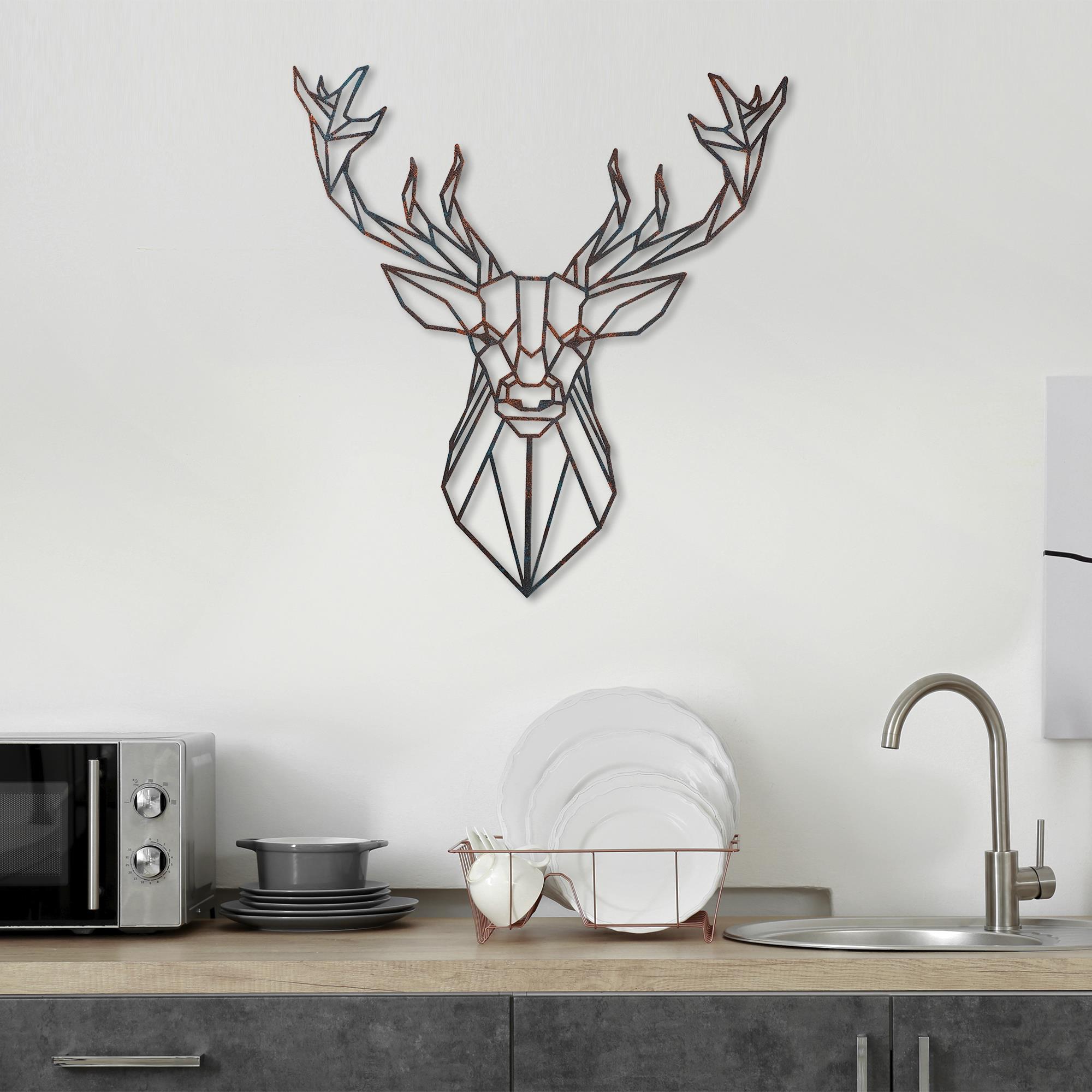 BYS-134-B Dekoratif Metal Duvar Tablosu | ByLamp