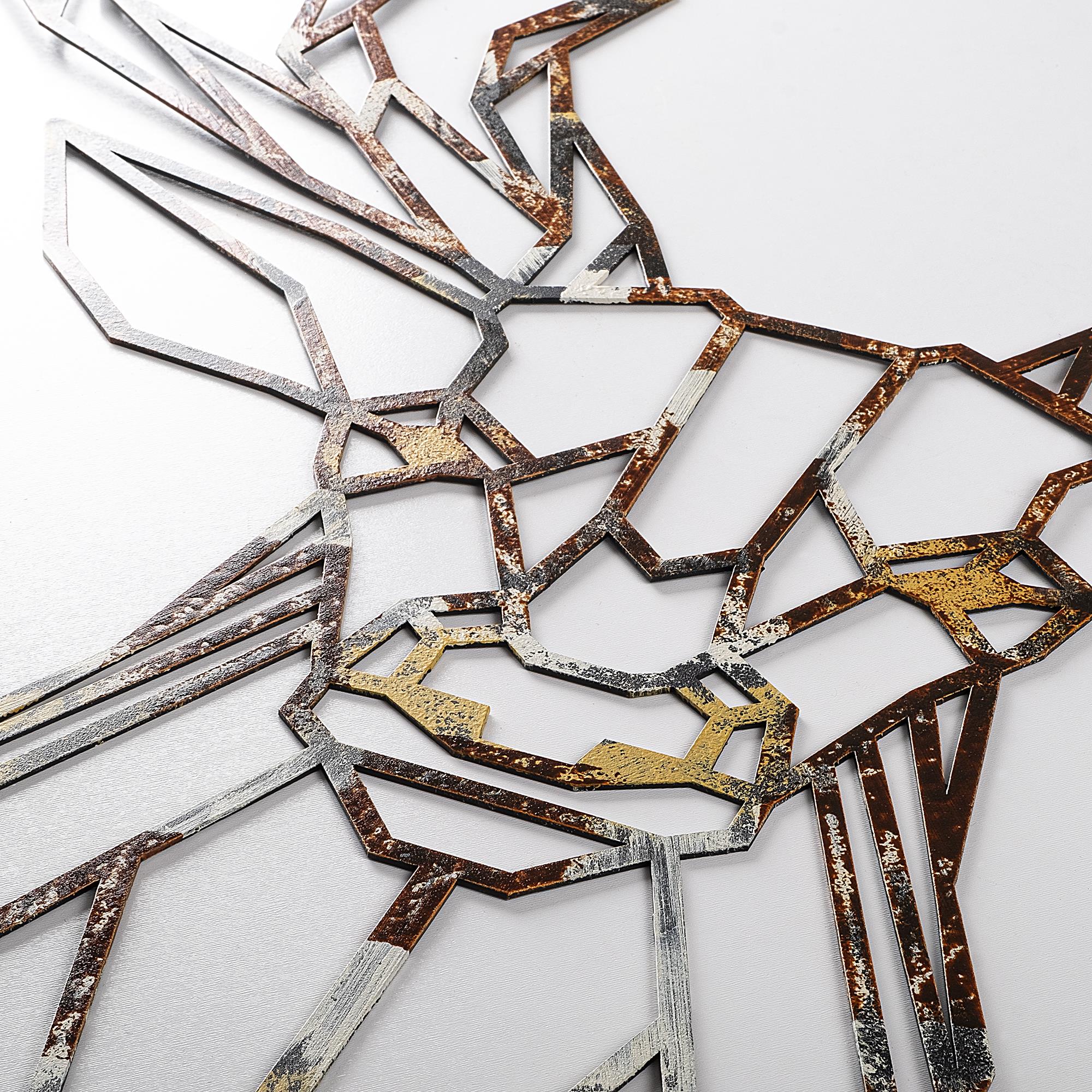 BYS-134-C Dekoratif Metal Duvar Tablosu | ByLamp