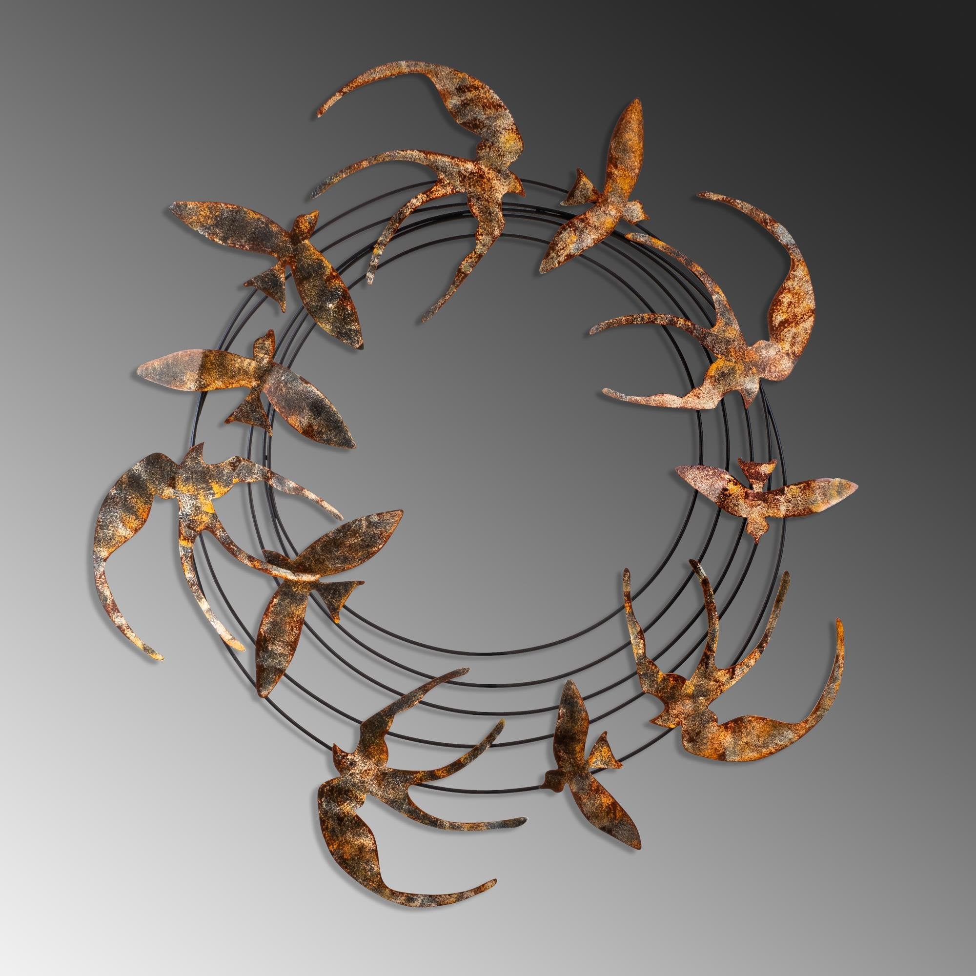 BYS-136 Dekoratif Metal Duvar Tablosu | ByLamp