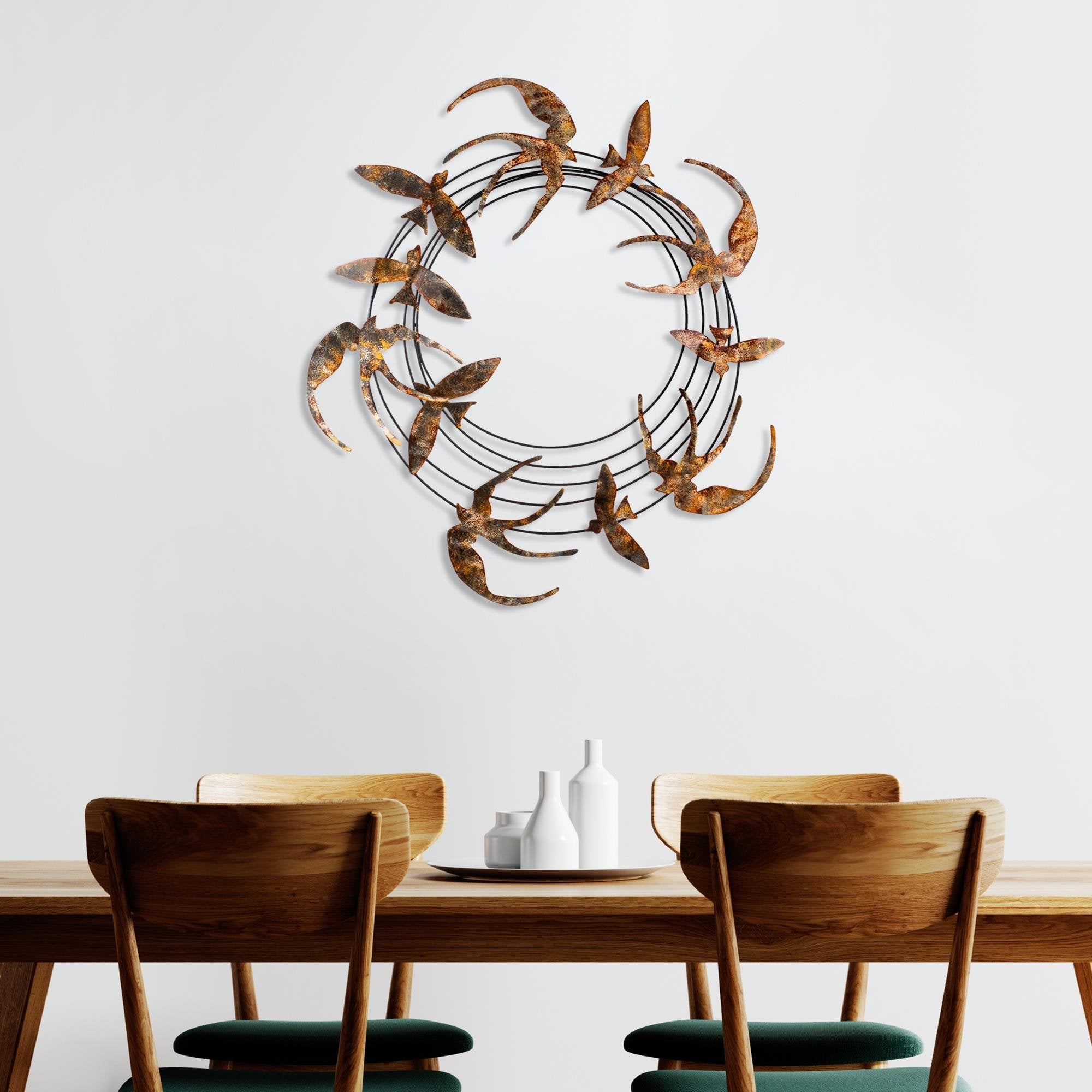 BYS-136 Dekoratif Metal Duvar Tablosu | ByLamp