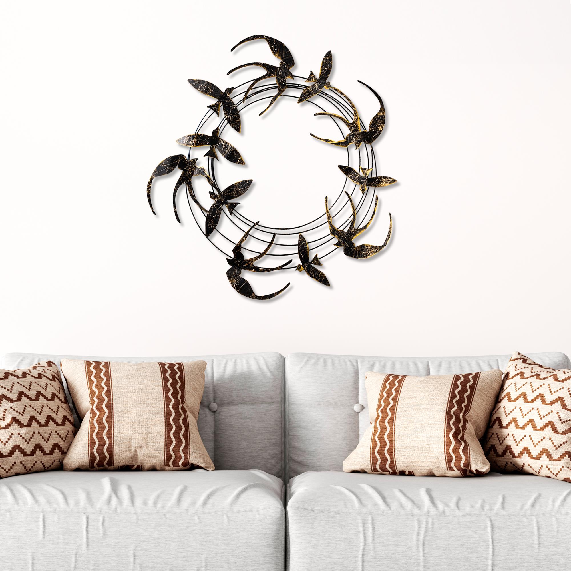 BYS-137 Dekoratif Metal Duvar Tablosu | ByLamp