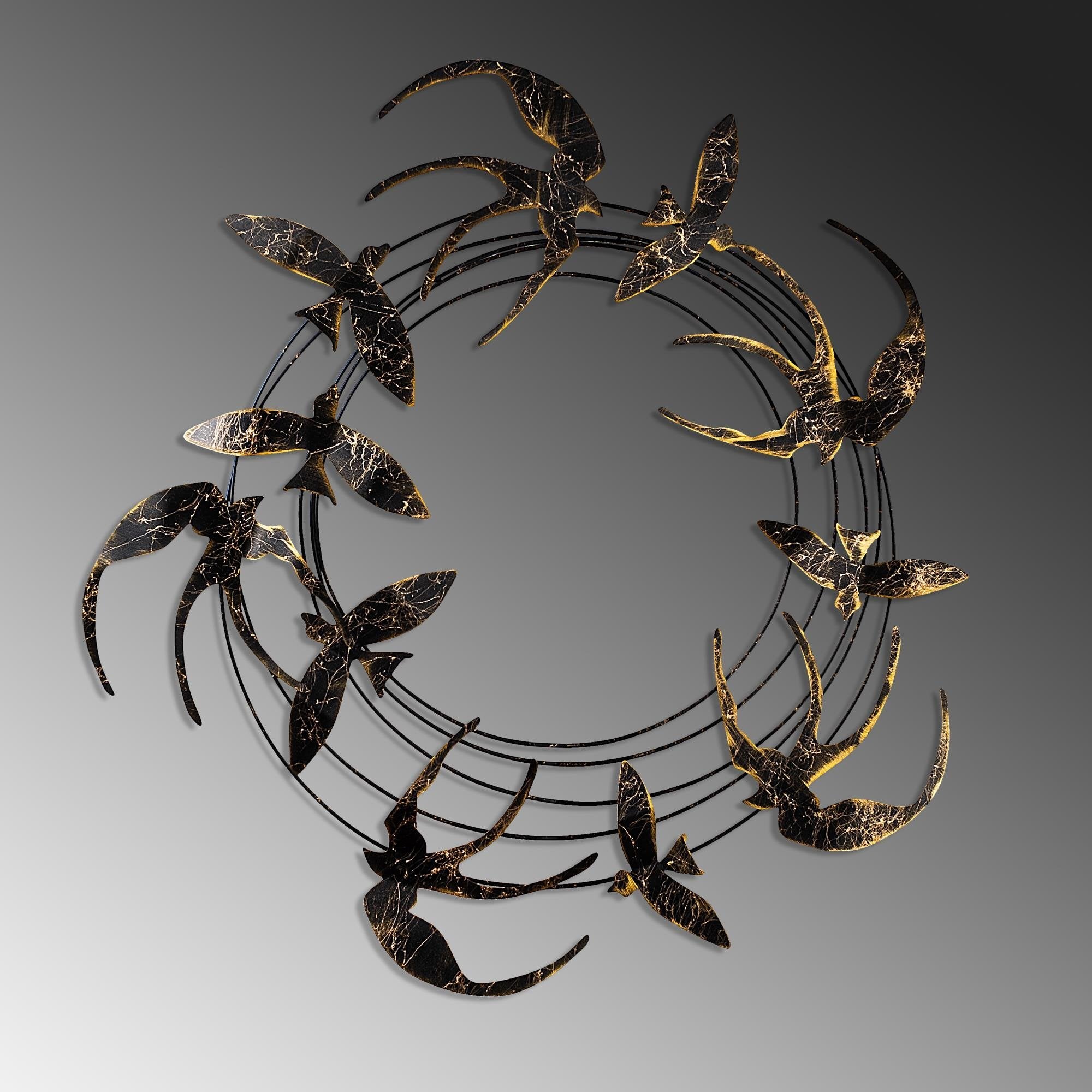 BYS-137 Dekoratif Metal Duvar Tablosu | ByLamp