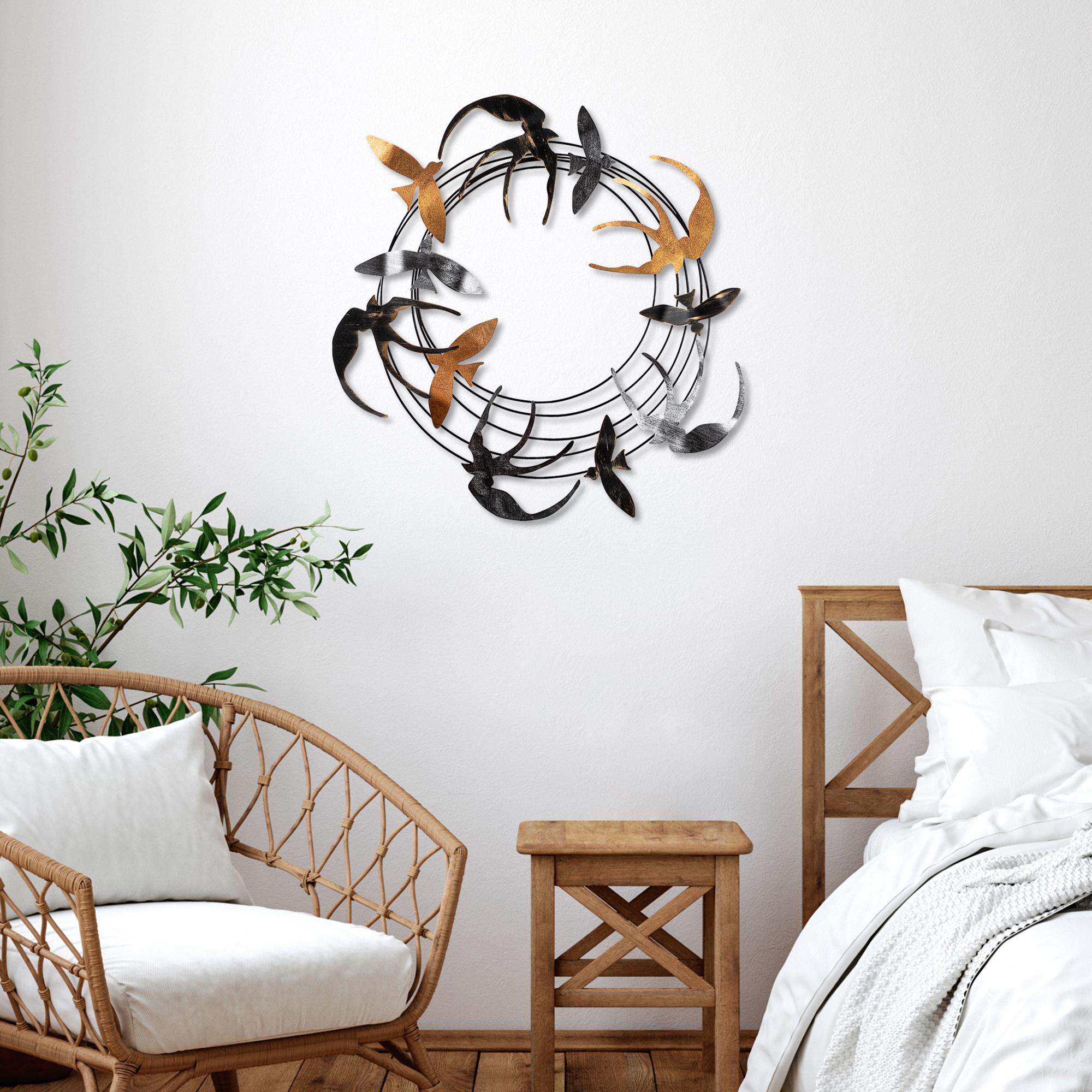 BYS-138 Dekoratif Metal Duvar Tablosu | ByLamp