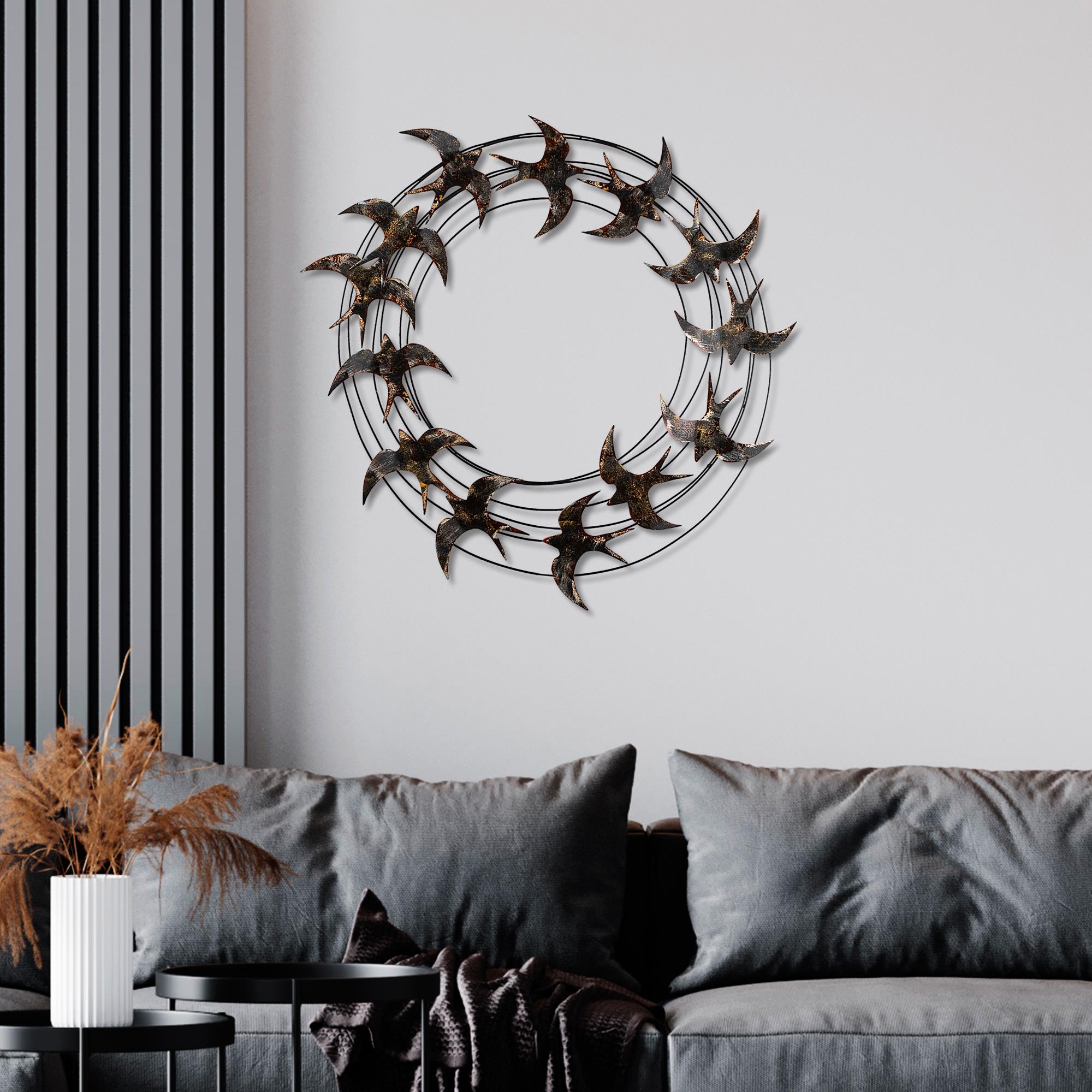 BYS-139 Dekoratif Metal Duvar Tablosu | ByLamp