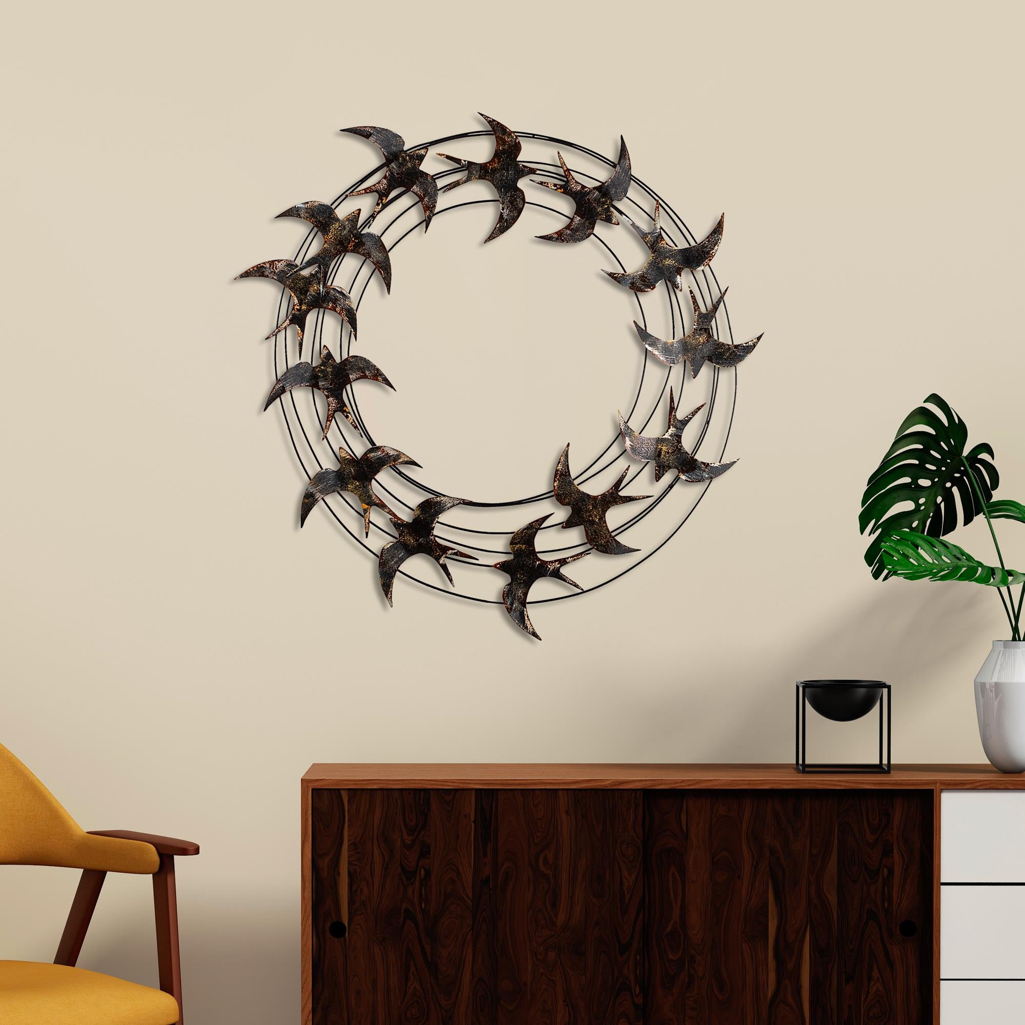 BYS-139 Dekoratif Metal Duvar Tablosu | ByLamp