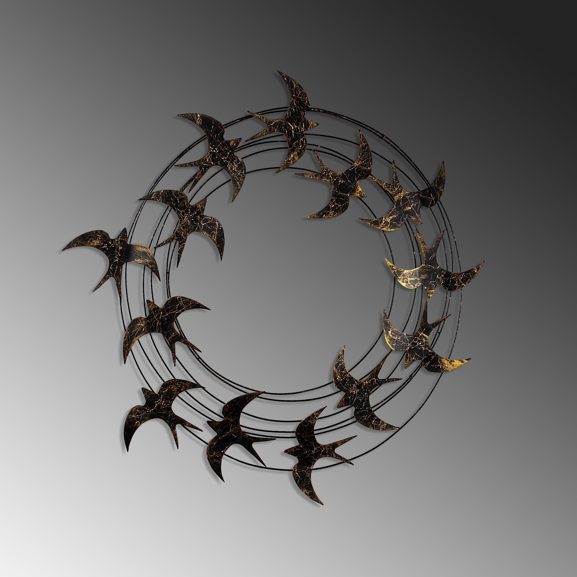 BYS-140 Dekoratif Metal Duvar Tablosu | ByLamp