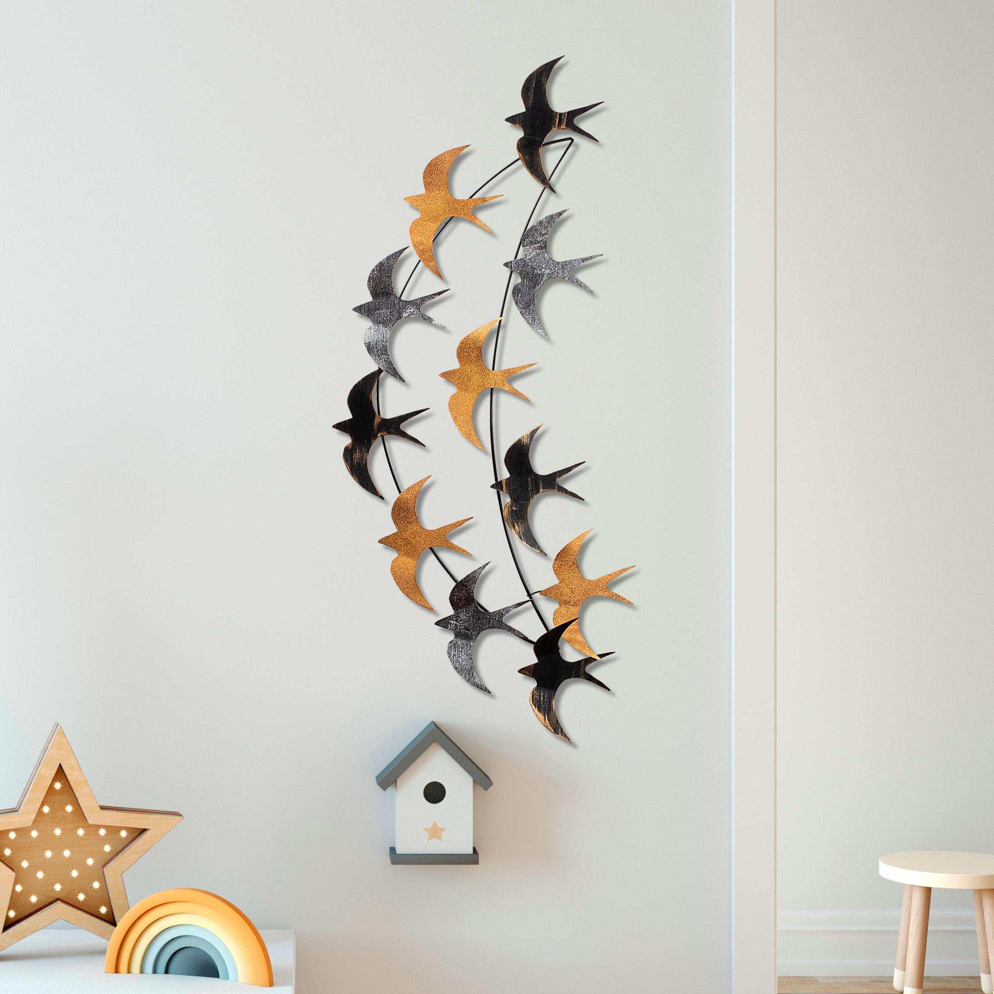 BYS-143 Dekoratif Metal Duvar Tablosu | ByLamp