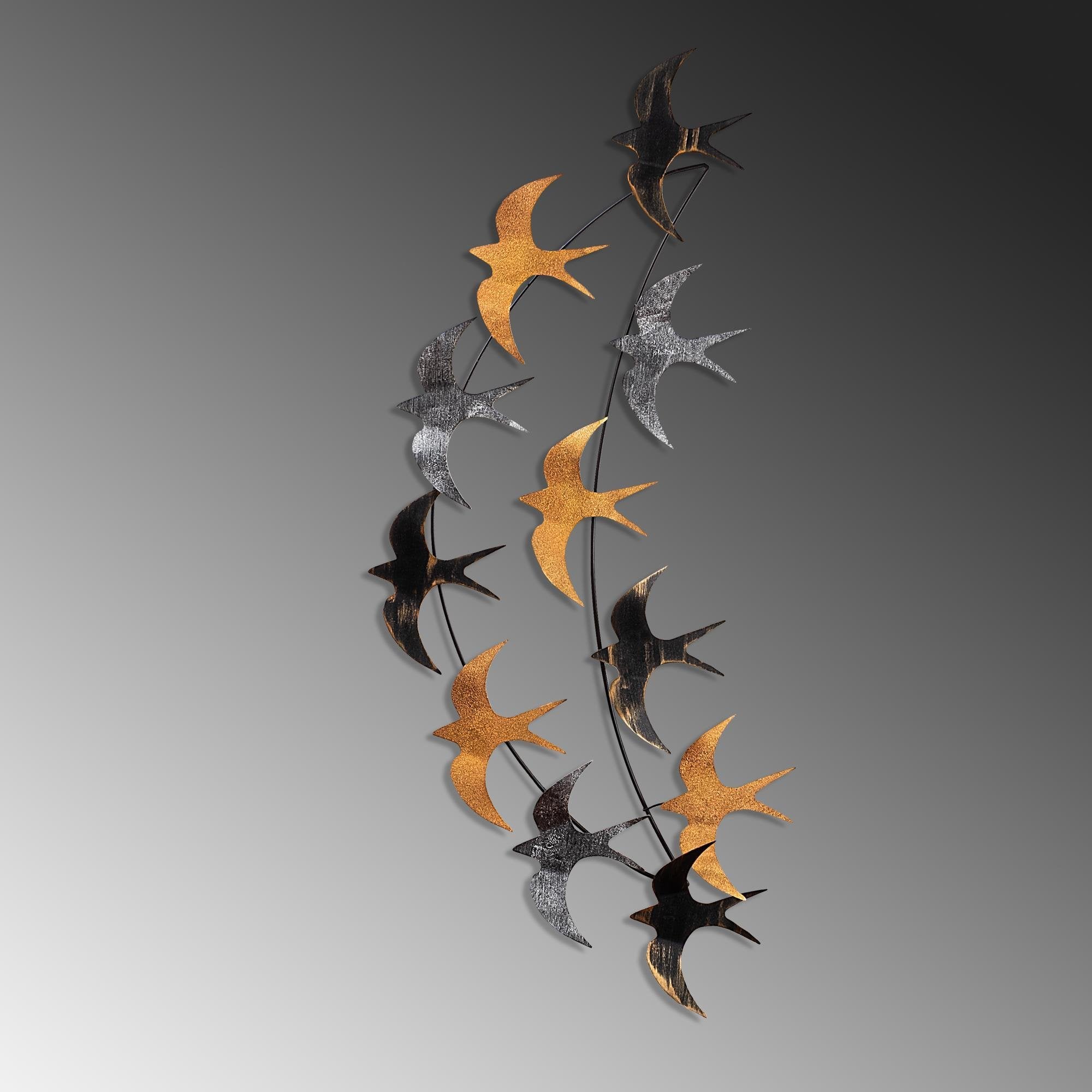 BYS-143 Dekoratif Metal Duvar Tablosu | ByLamp