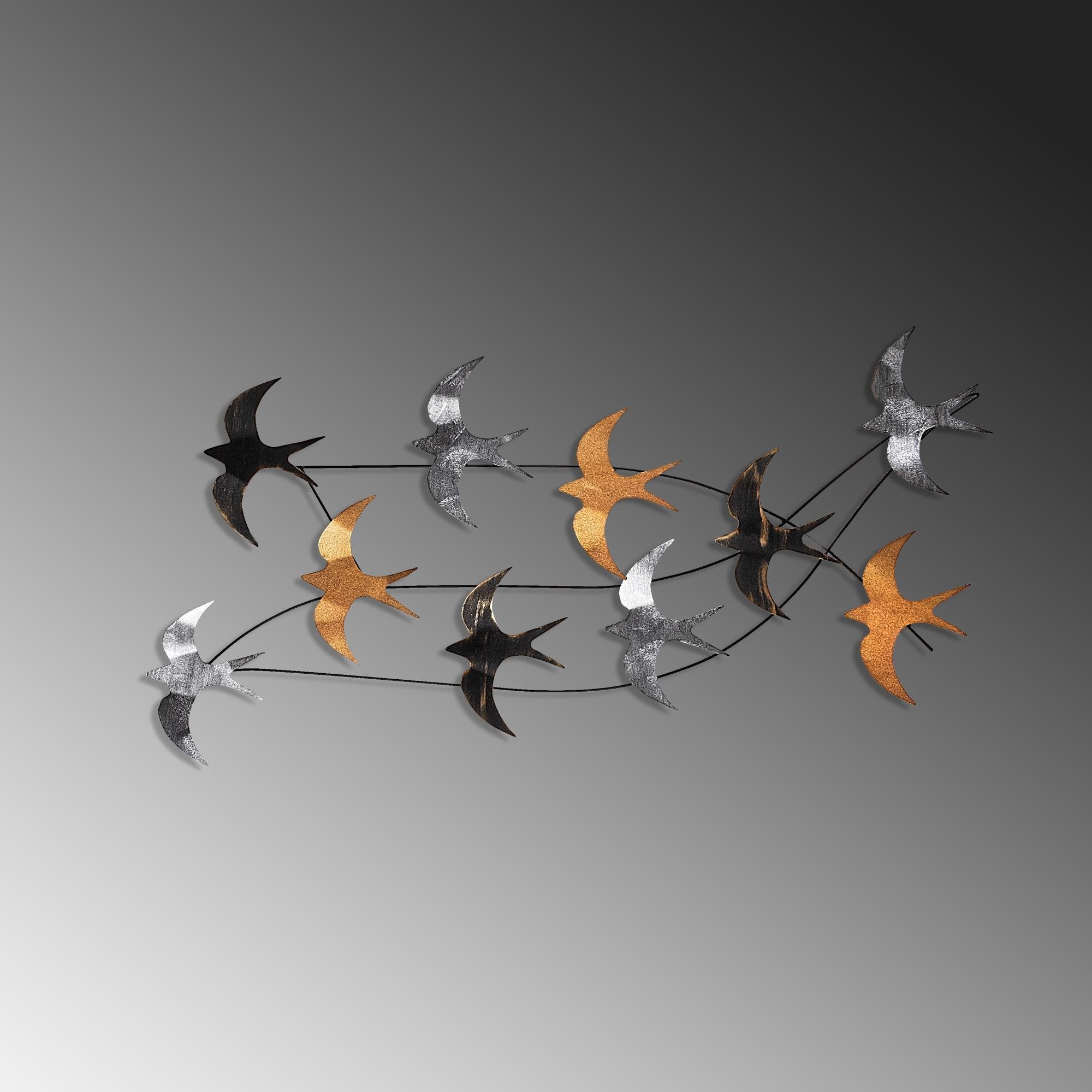 BYS-146 Dekoratif Metal Duvar Tablosu | ByLamp