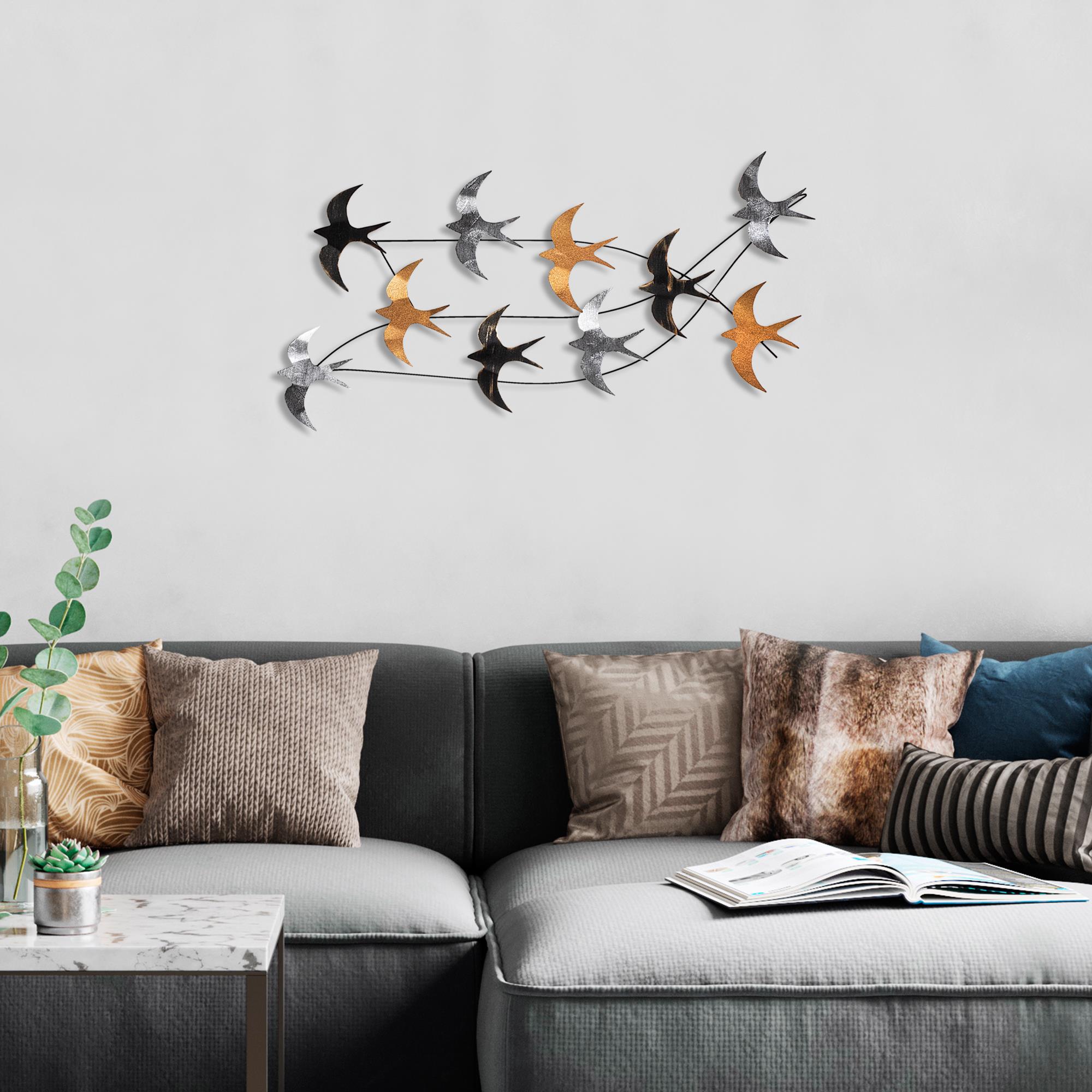 BYS-146 Dekoratif Metal Duvar Tablosu | ByLamp