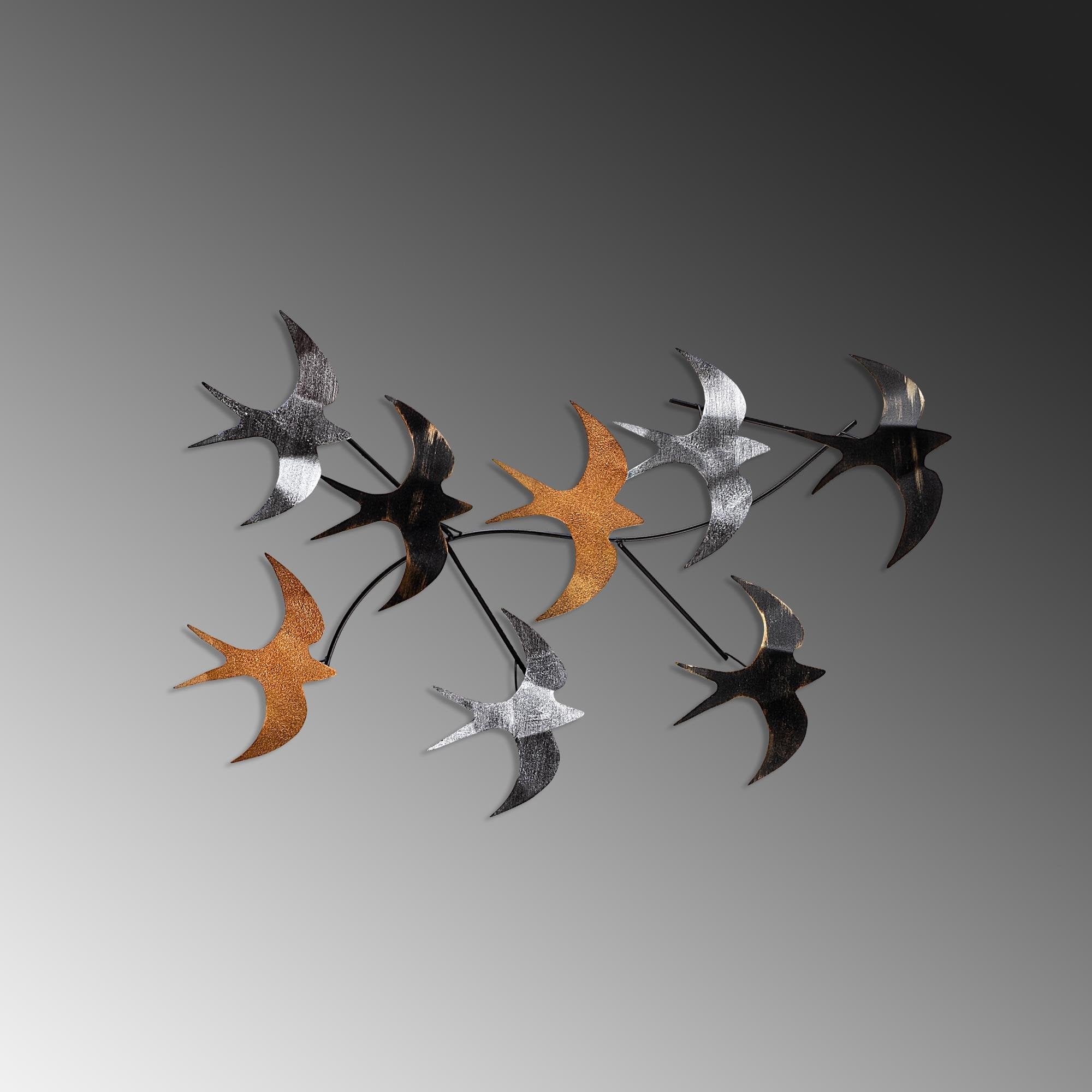 BYS-152 Dekoratif Metal Duvar Tablosu | ByLamp