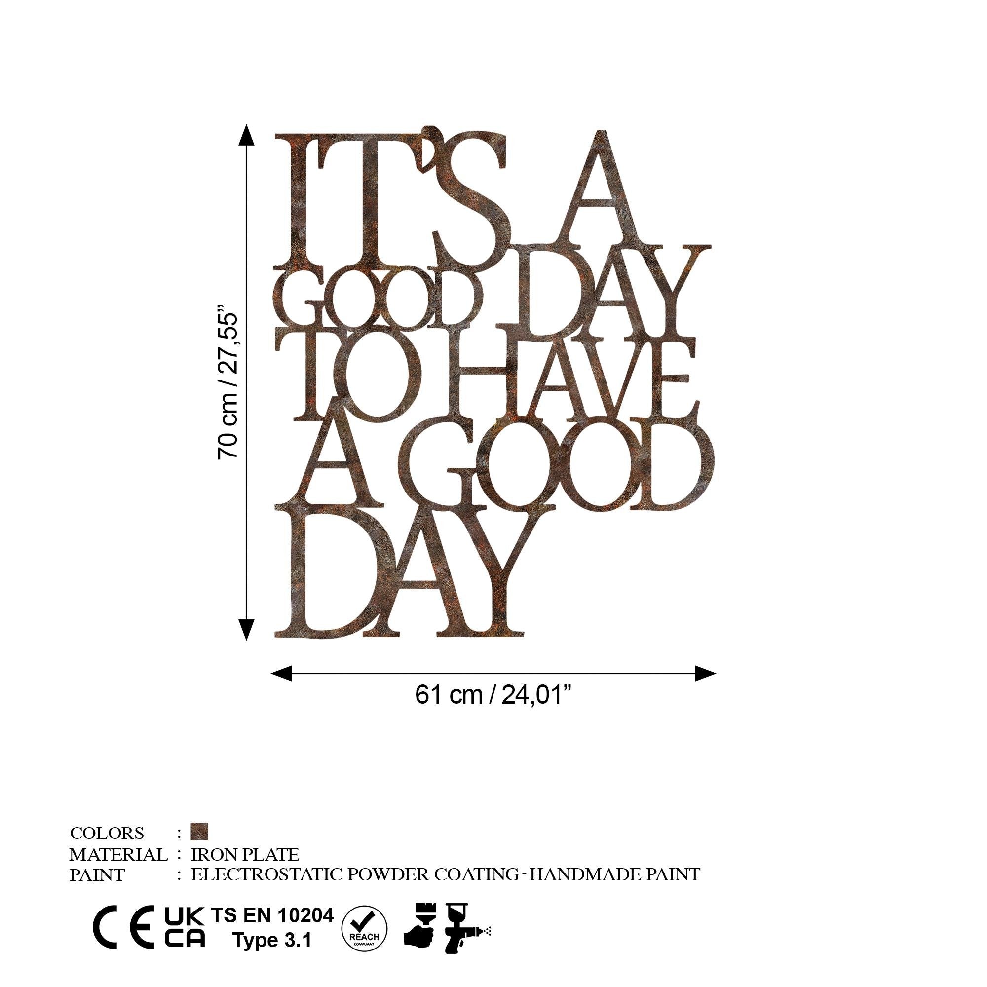 BYS-167 Dekoratif Metal Duvar Tablosu | ByLamp