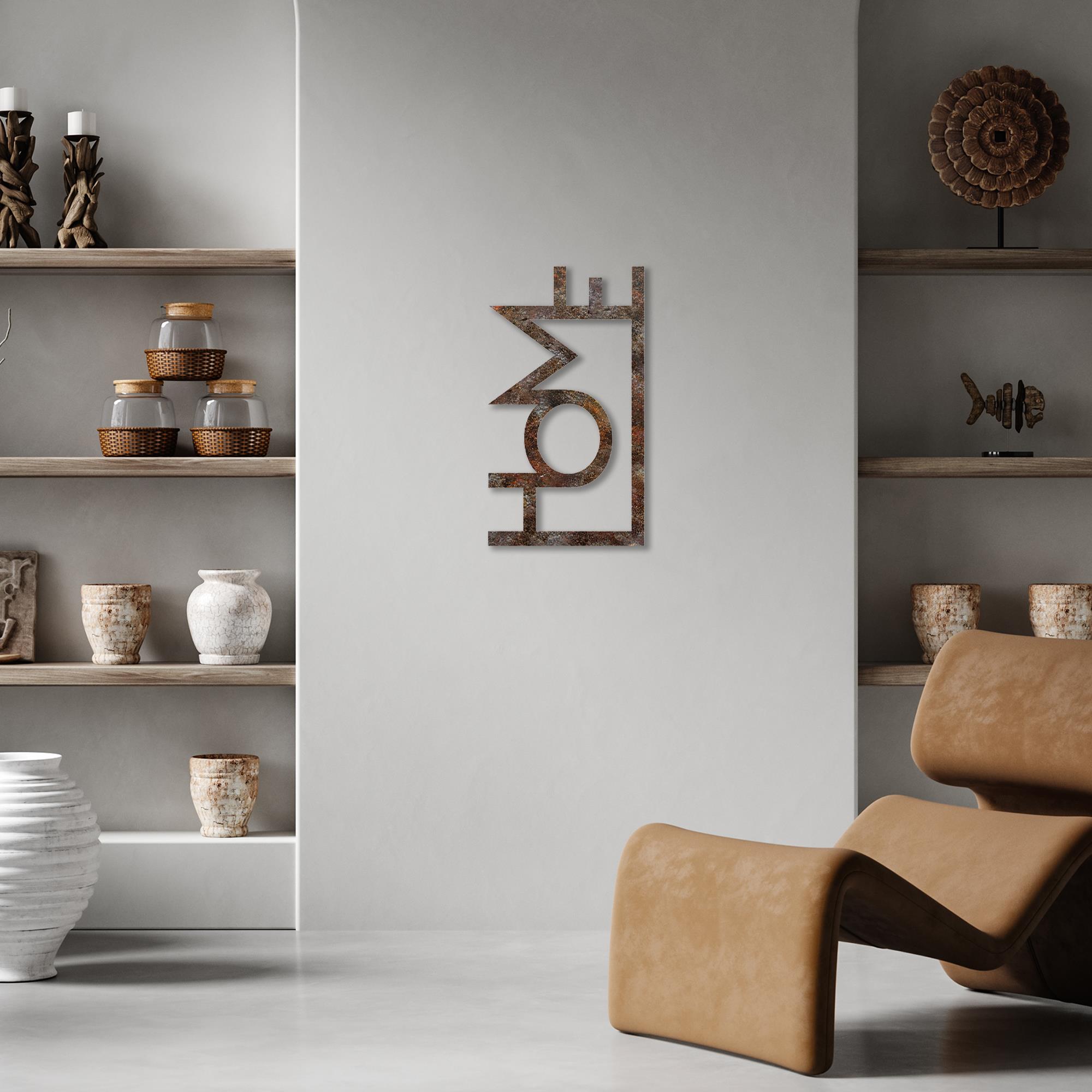 BYS-168 Dekoratif Metal Duvar Tablosu | ByLamp