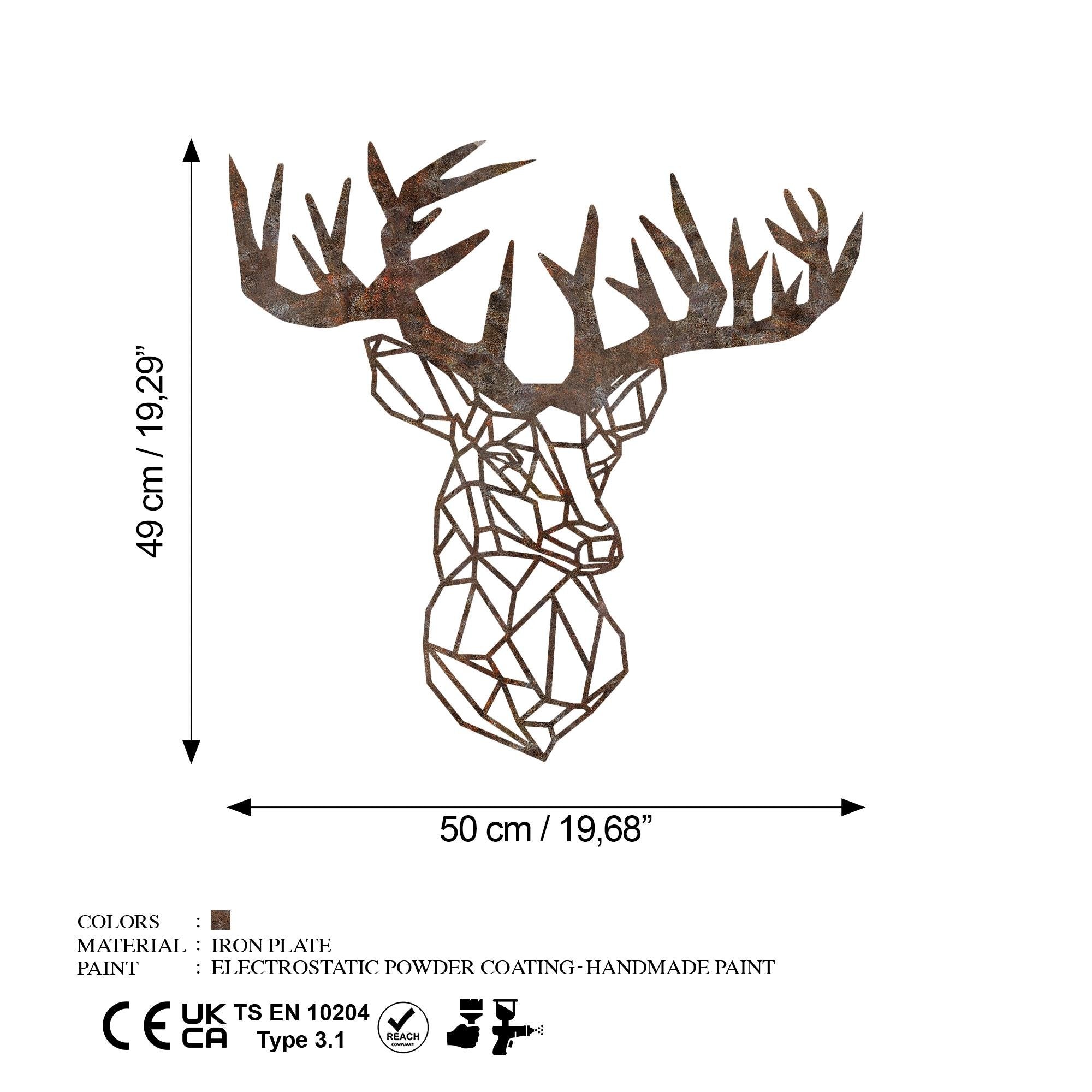 BYS-170 Dekoratif Metal Duvar Tablosu | ByLamp