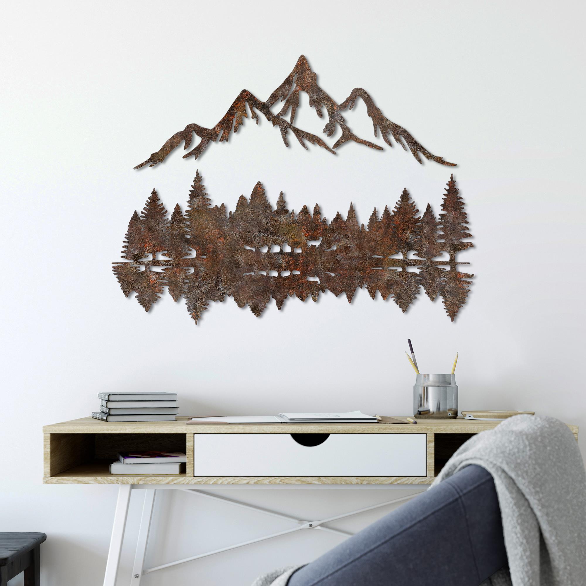 BYS-182 Dekoratif Metal Duvar Tablosu | ByLamp