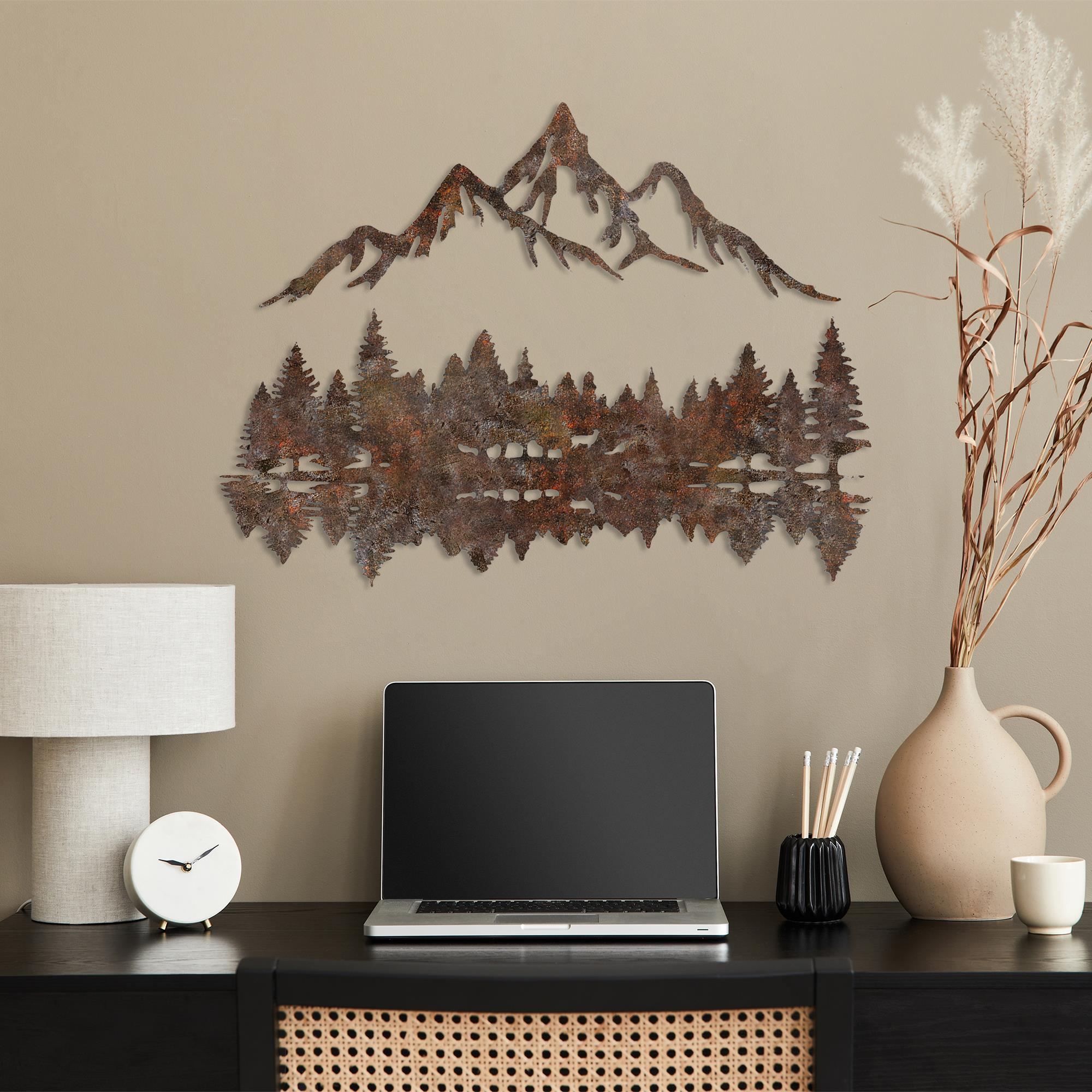 BYS-182 Dekoratif Metal Duvar Tablosu | ByLamp