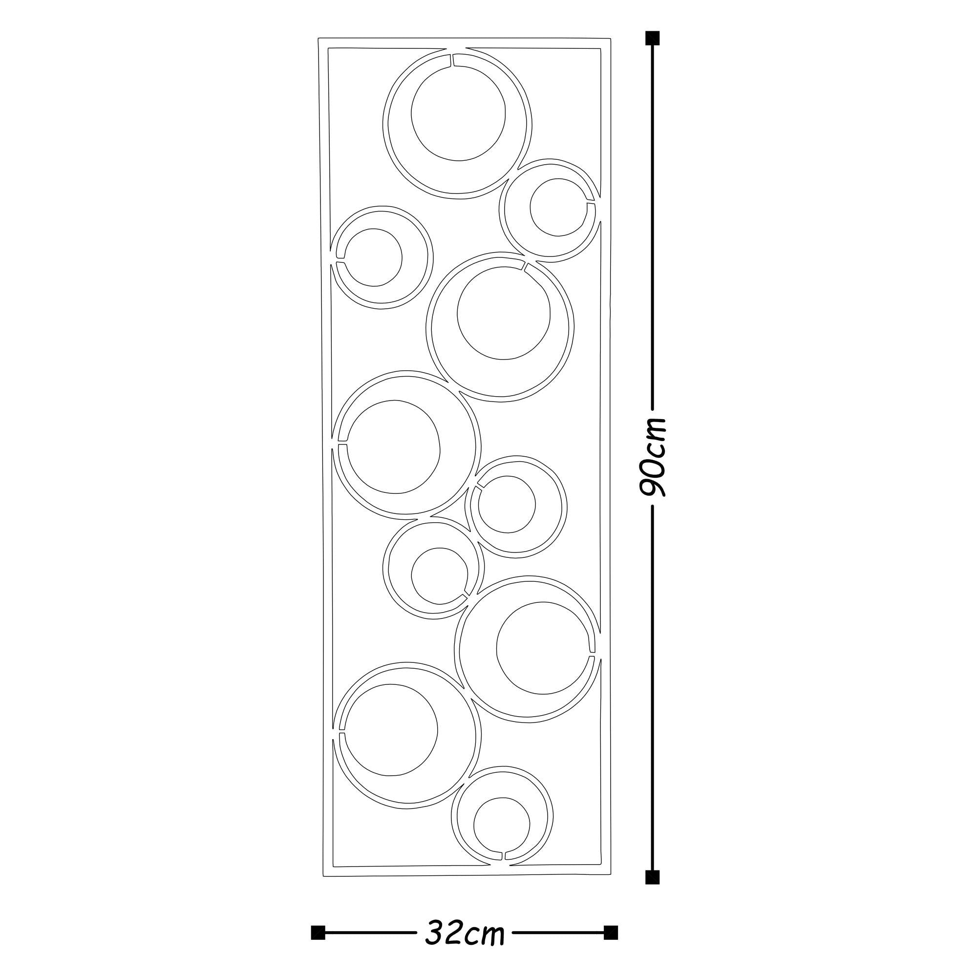 BYS-4001 Dekoratif Metal Duvar Tablosu | ByLamp