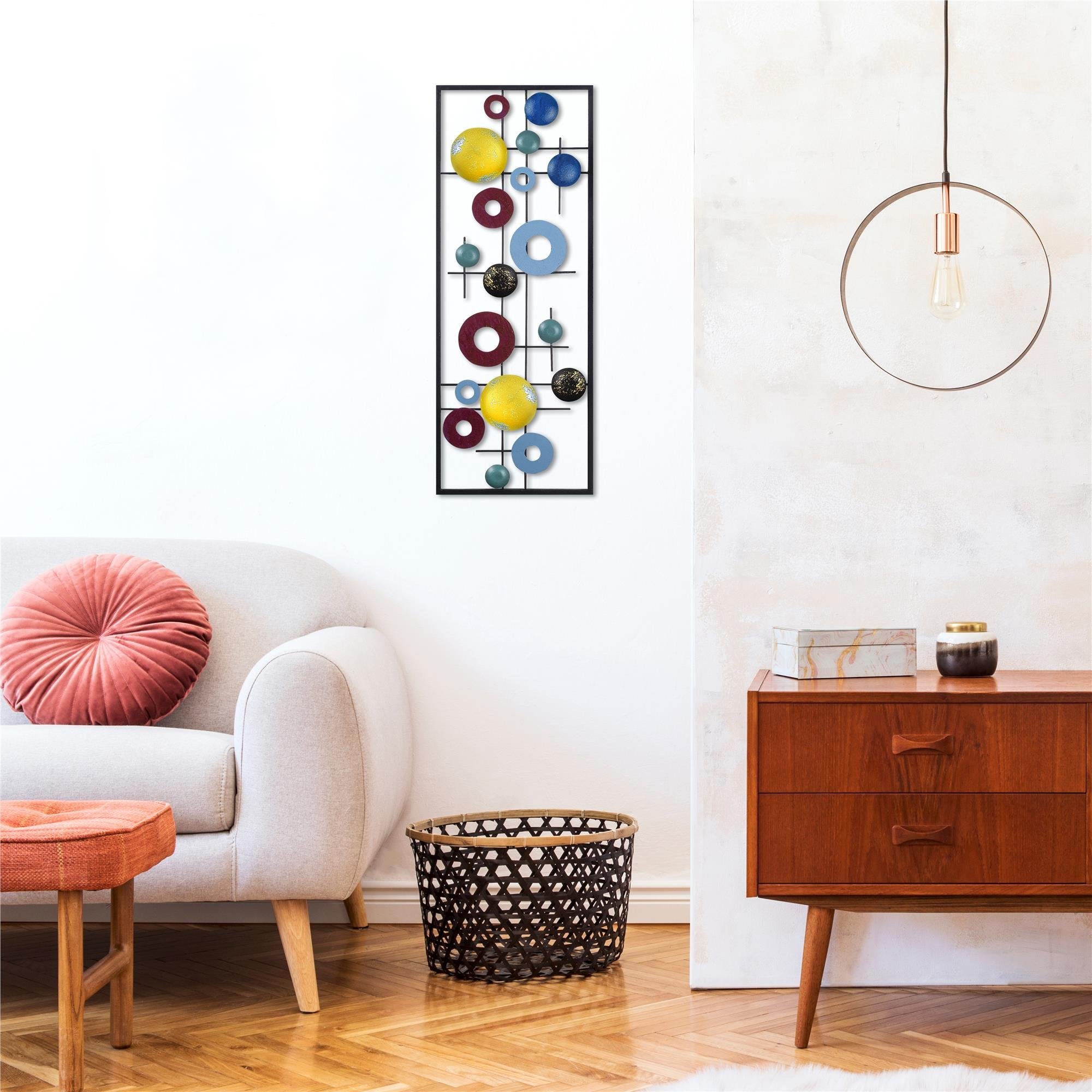 BYS-4008 Dekoratif Metal Duvar Tablosu | ByLamp