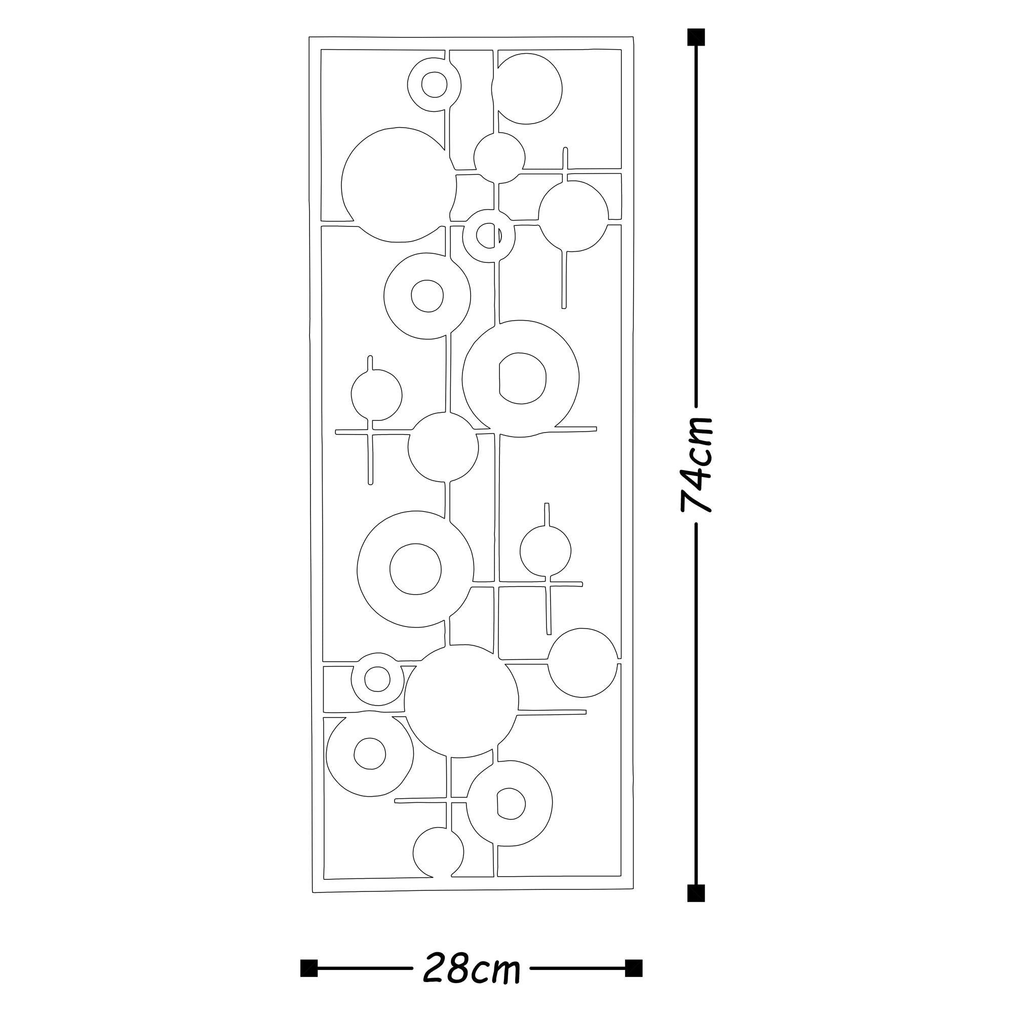 BYS-4008 Dekoratif Metal Duvar Tablosu | ByLamp