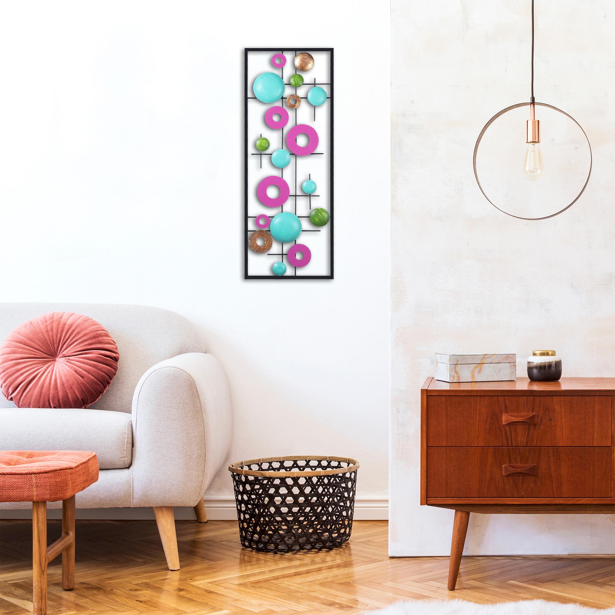 BYS-4018 Dekoratif Metal Duvar Tablosu | ByLamp