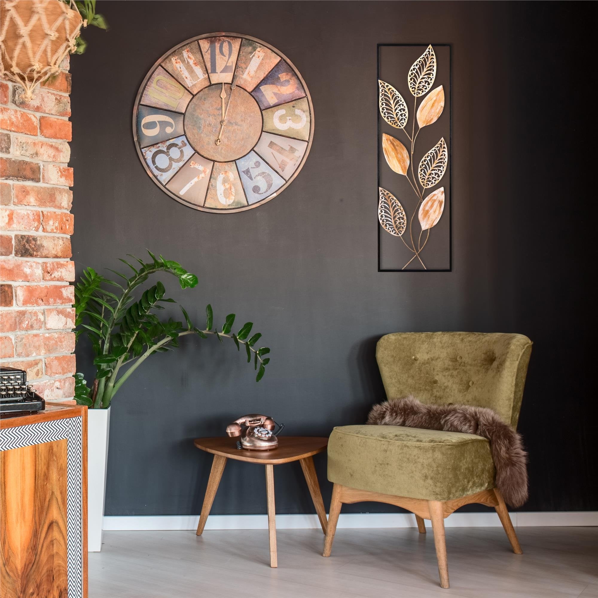 BYS-4067 Dekoratif Metal Duvar Tablosu | ByLamp