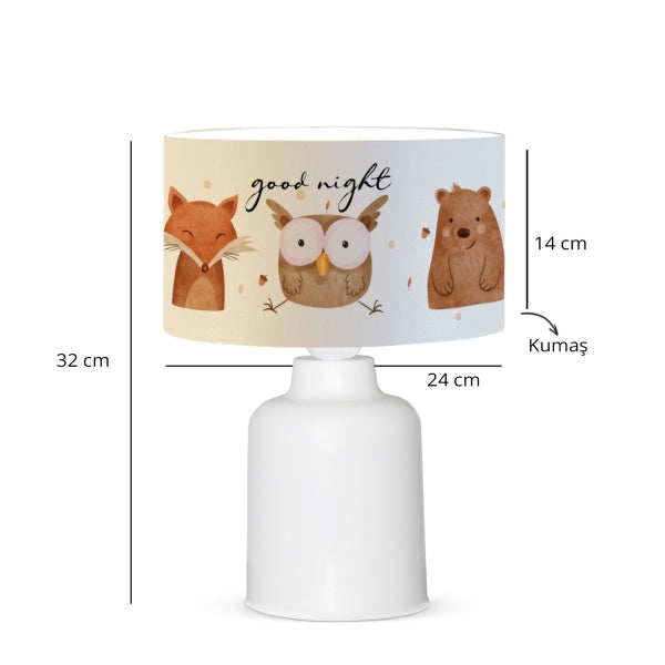Unicorn Kids Room Lampshade Lamp | ByLamp