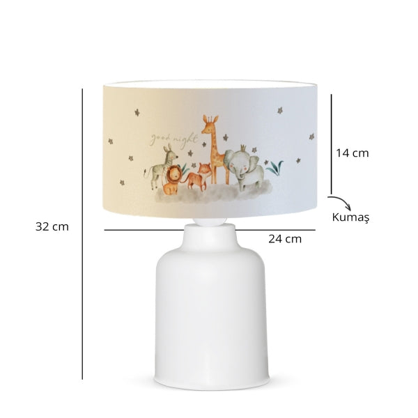 Unicorn Kids Room Lampshade Lamp | ByLamp
