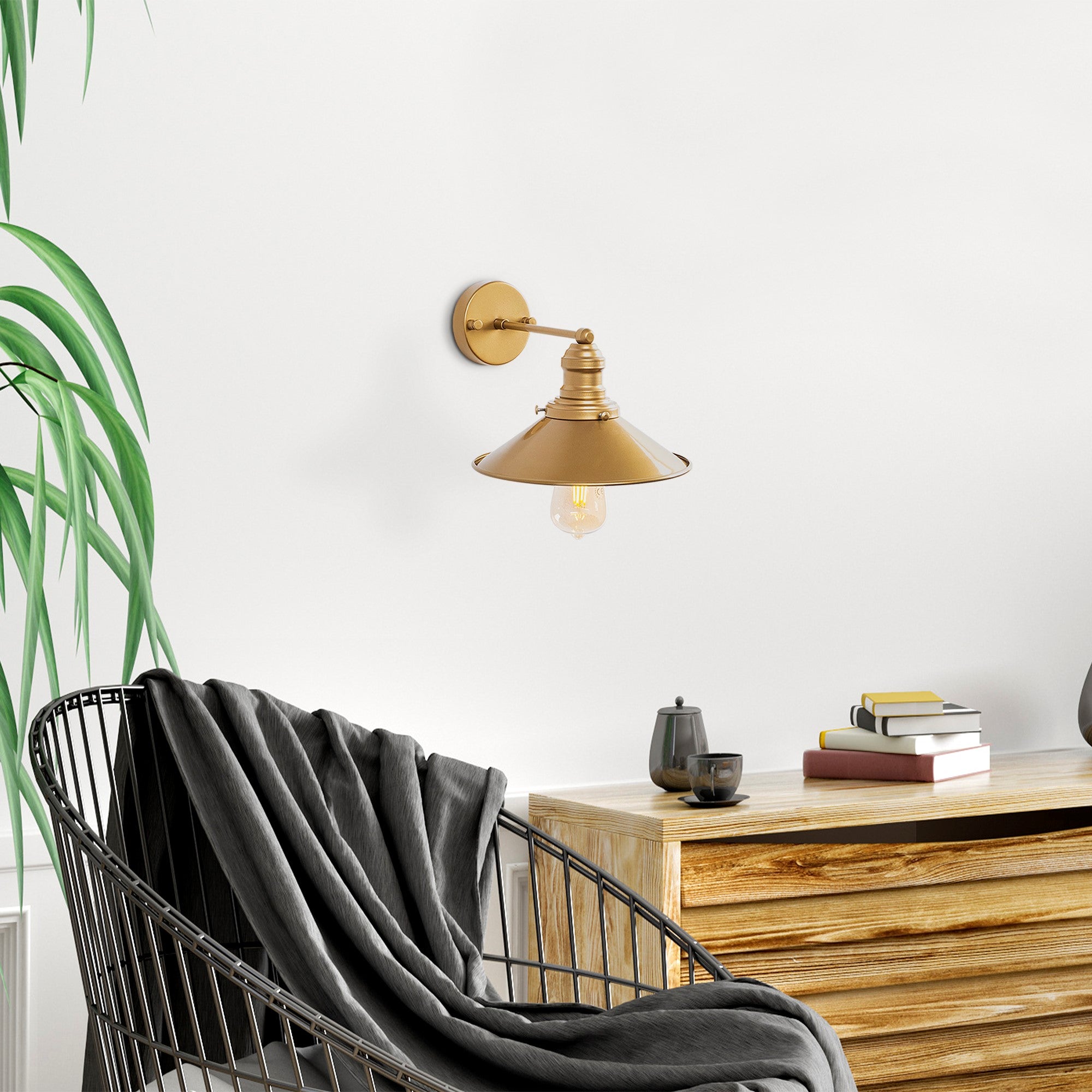 Conıcal 12196 Sıvama Aplik Duvar Aydınlatma | ByLamp