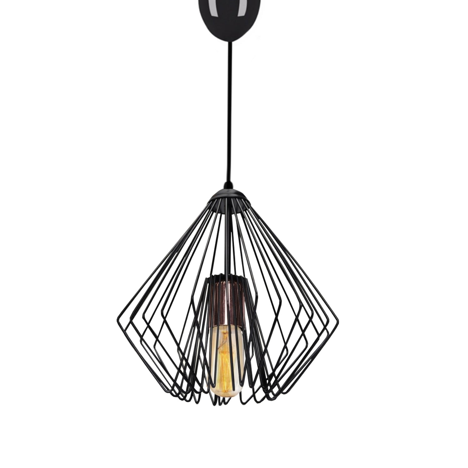 Decorative Metal Cage Wire Pendant Lighting | ByLamp