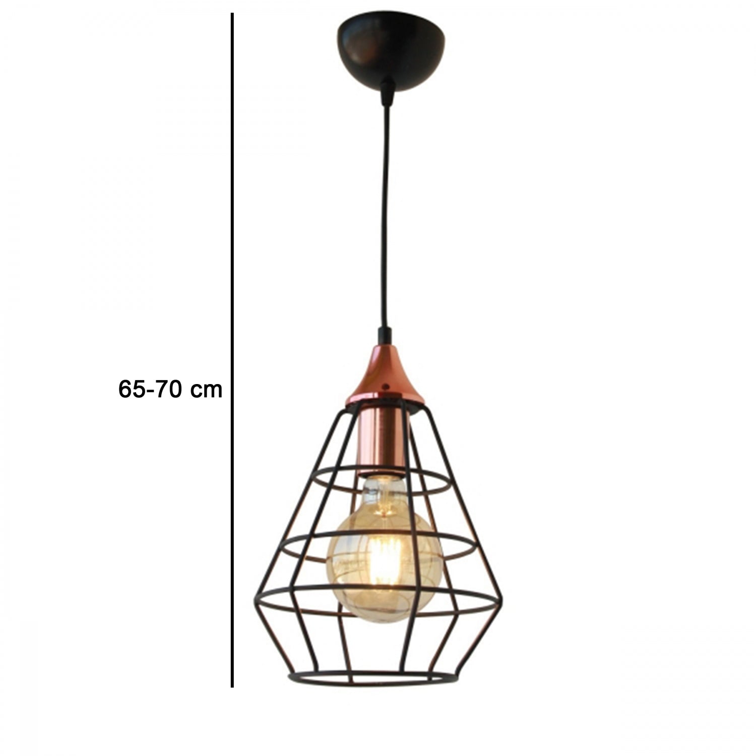 Decorative Metal Ceiling Wire Pendant Lamp | ByLamp