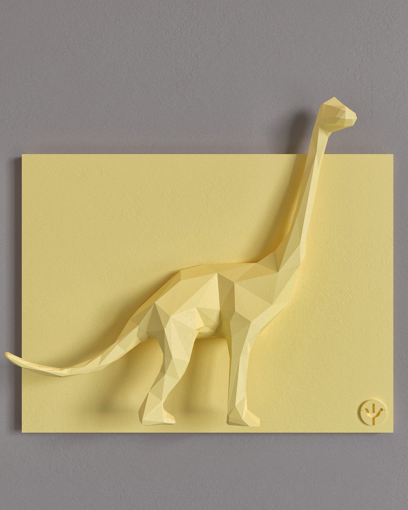 Dekoratif Dinozor Duvar Panosu | ByLamp