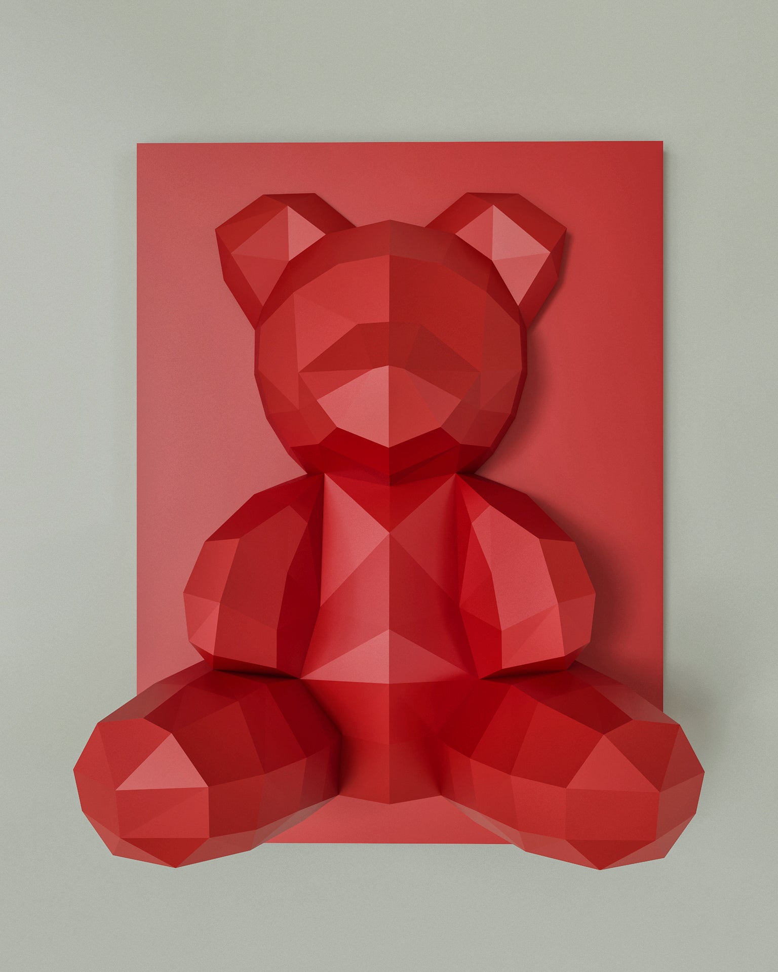 Dekoratif Teddy Duvar Panosu | ByLamp