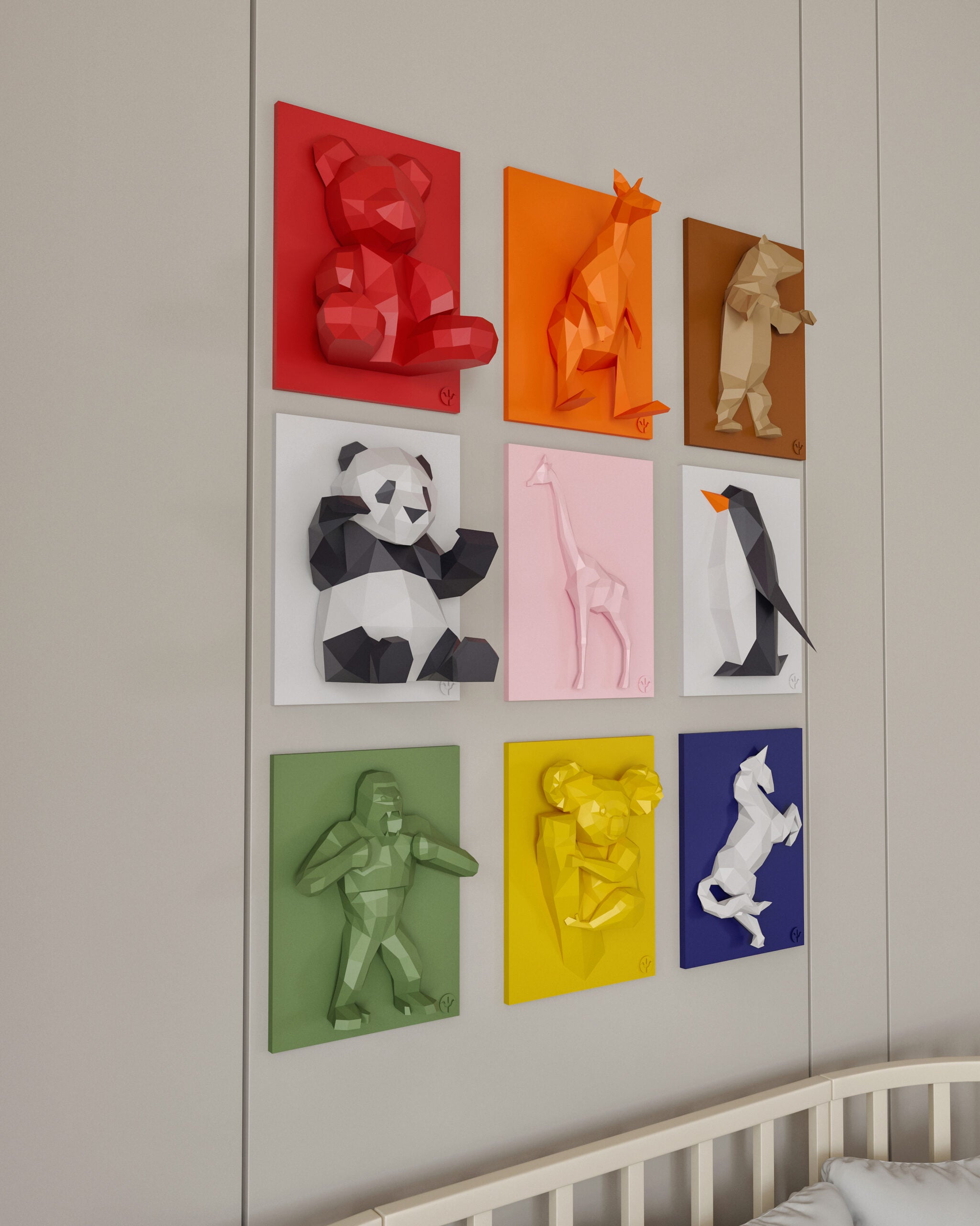 Dekoratif Teddy Duvar Panosu | ByLamp