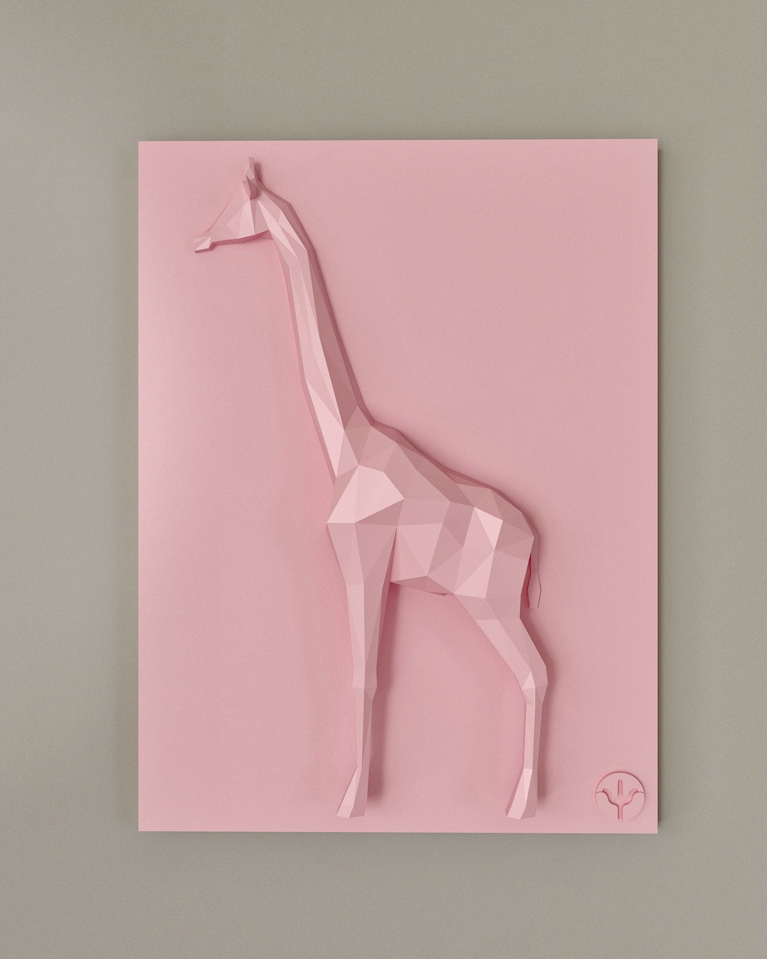 Dekoratif Zürafa Duvar Panosu | ByLamp